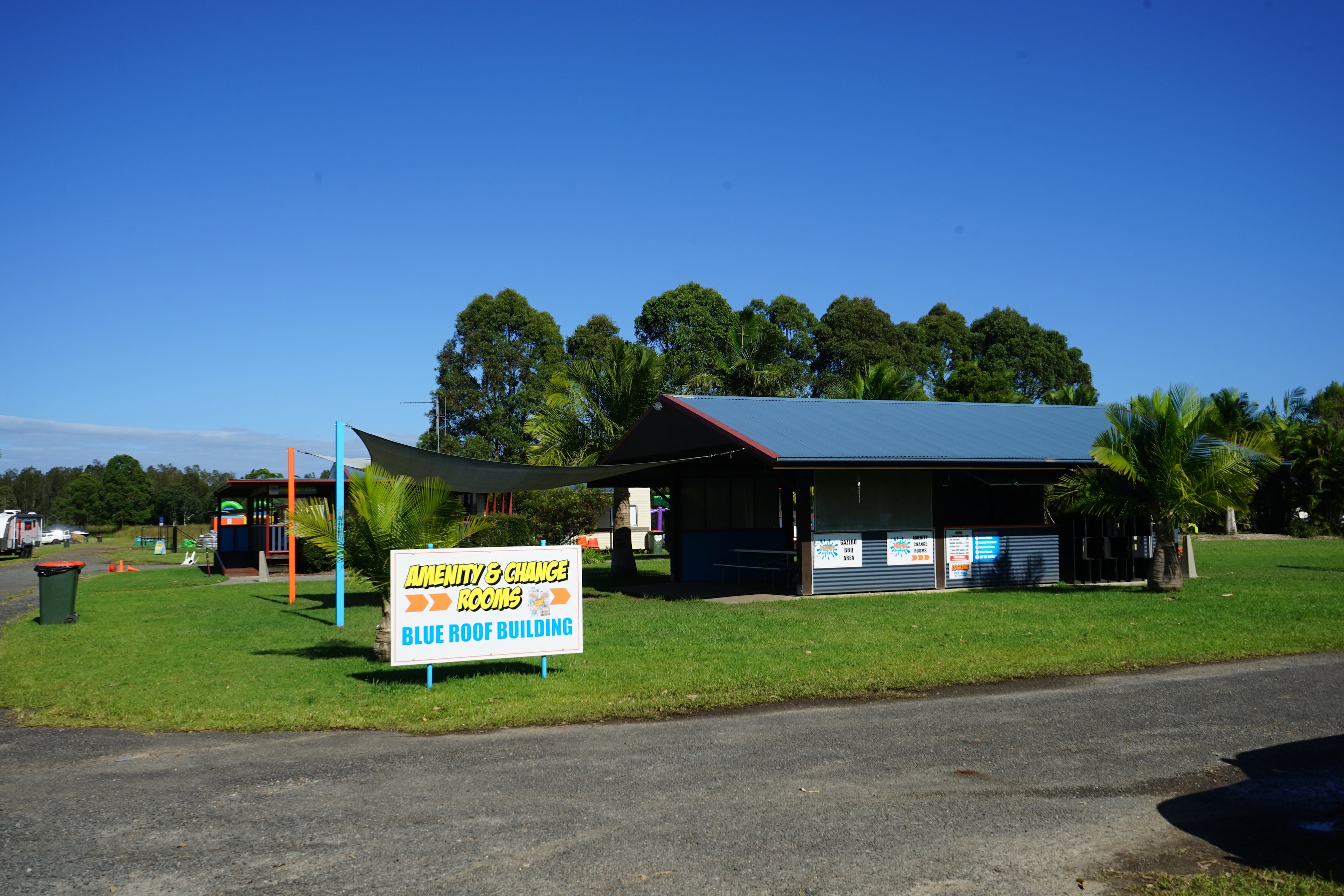 BBQ Gazebo and camp kitchen
