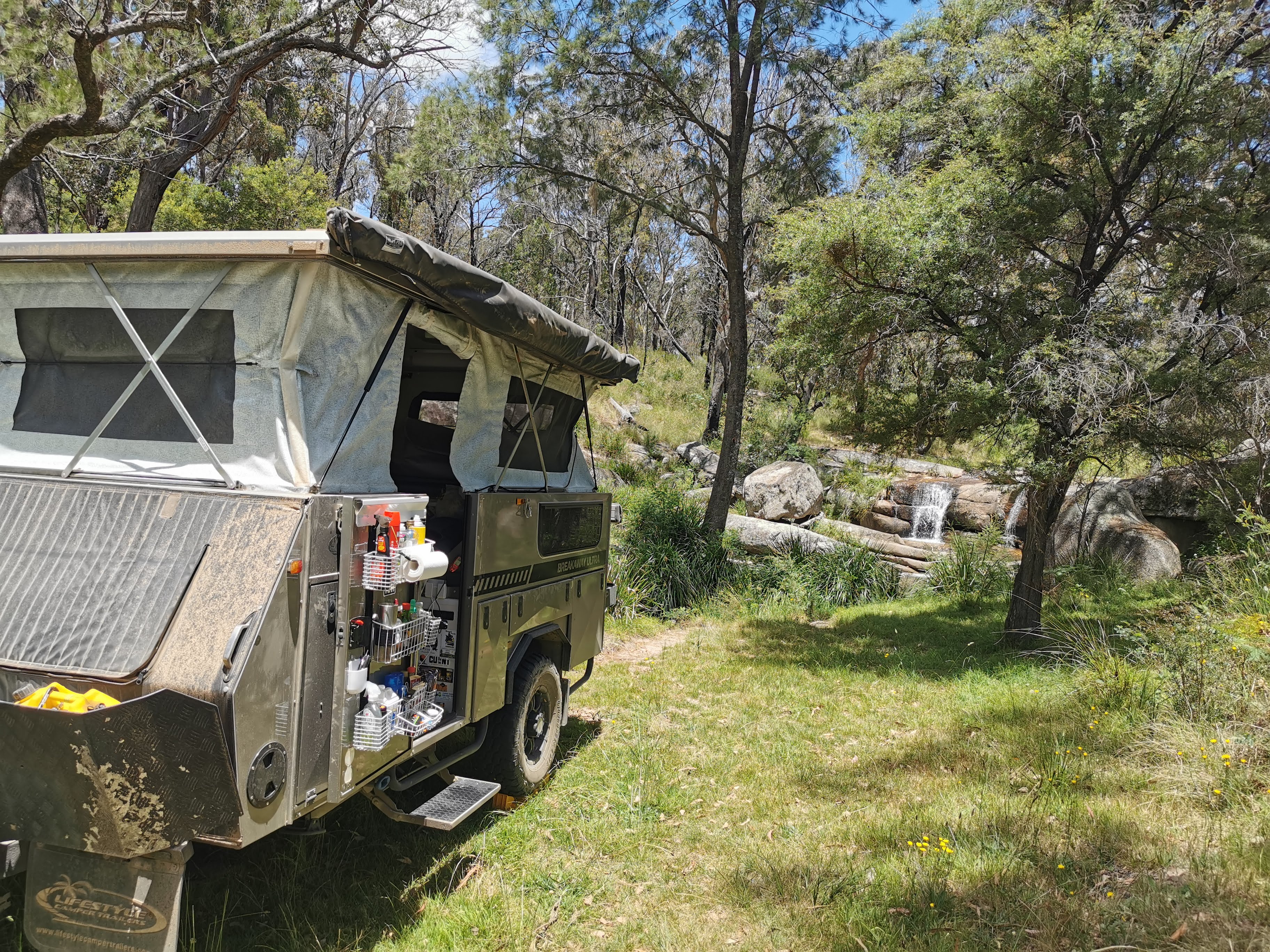 Splitters Swamp Creek Waterfall
