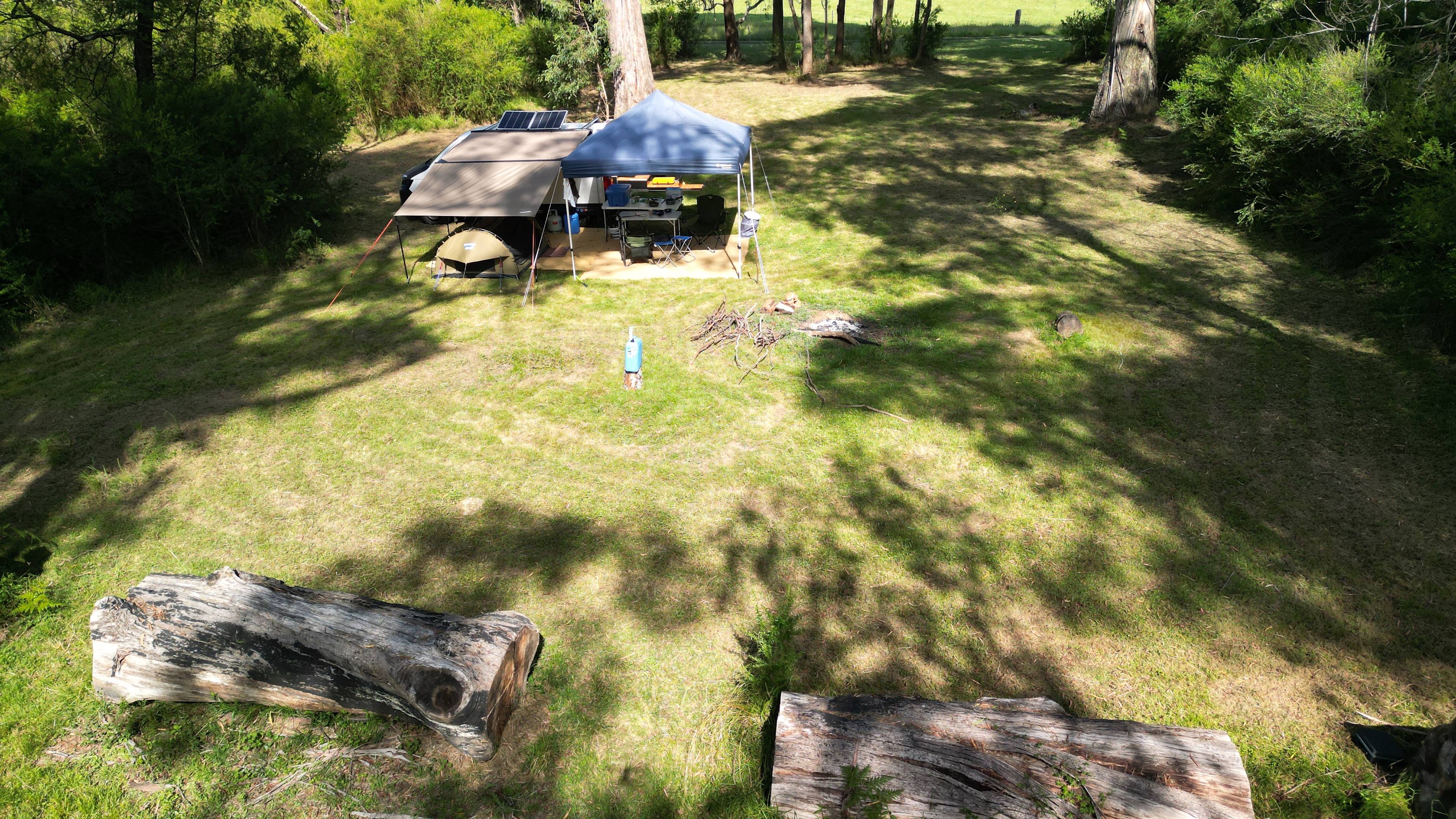 Campsite 3 Perfect Mix of Sun & Shade with Heaps of Space 