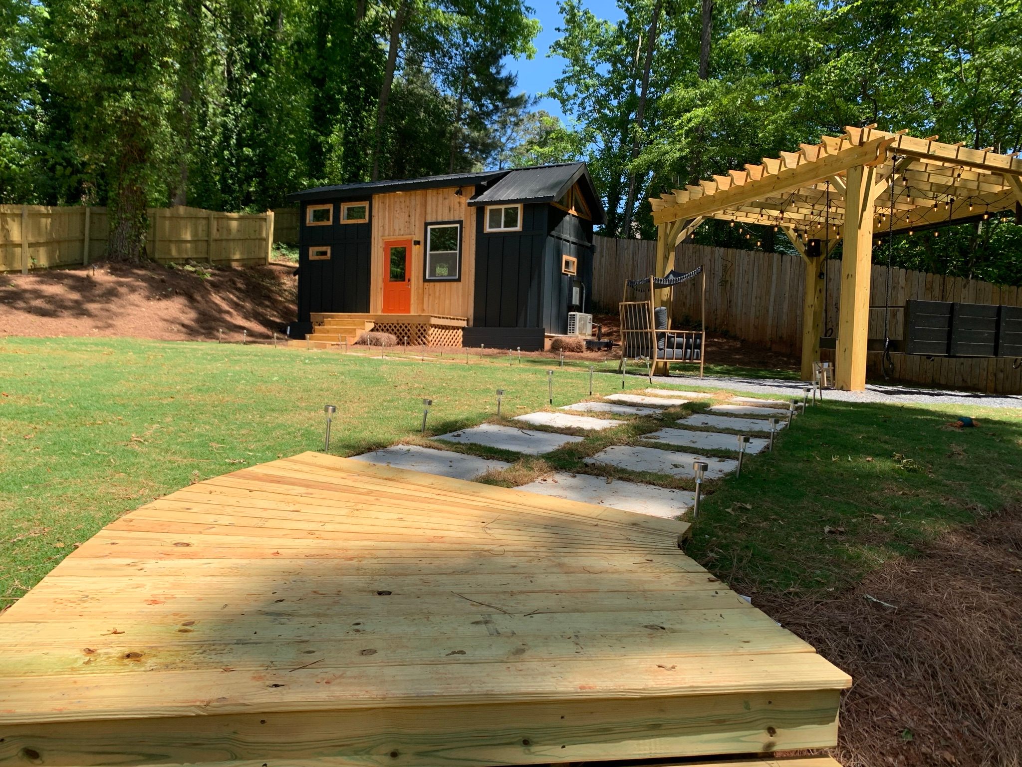 Luxe Tiny Outdoor Movie Theater