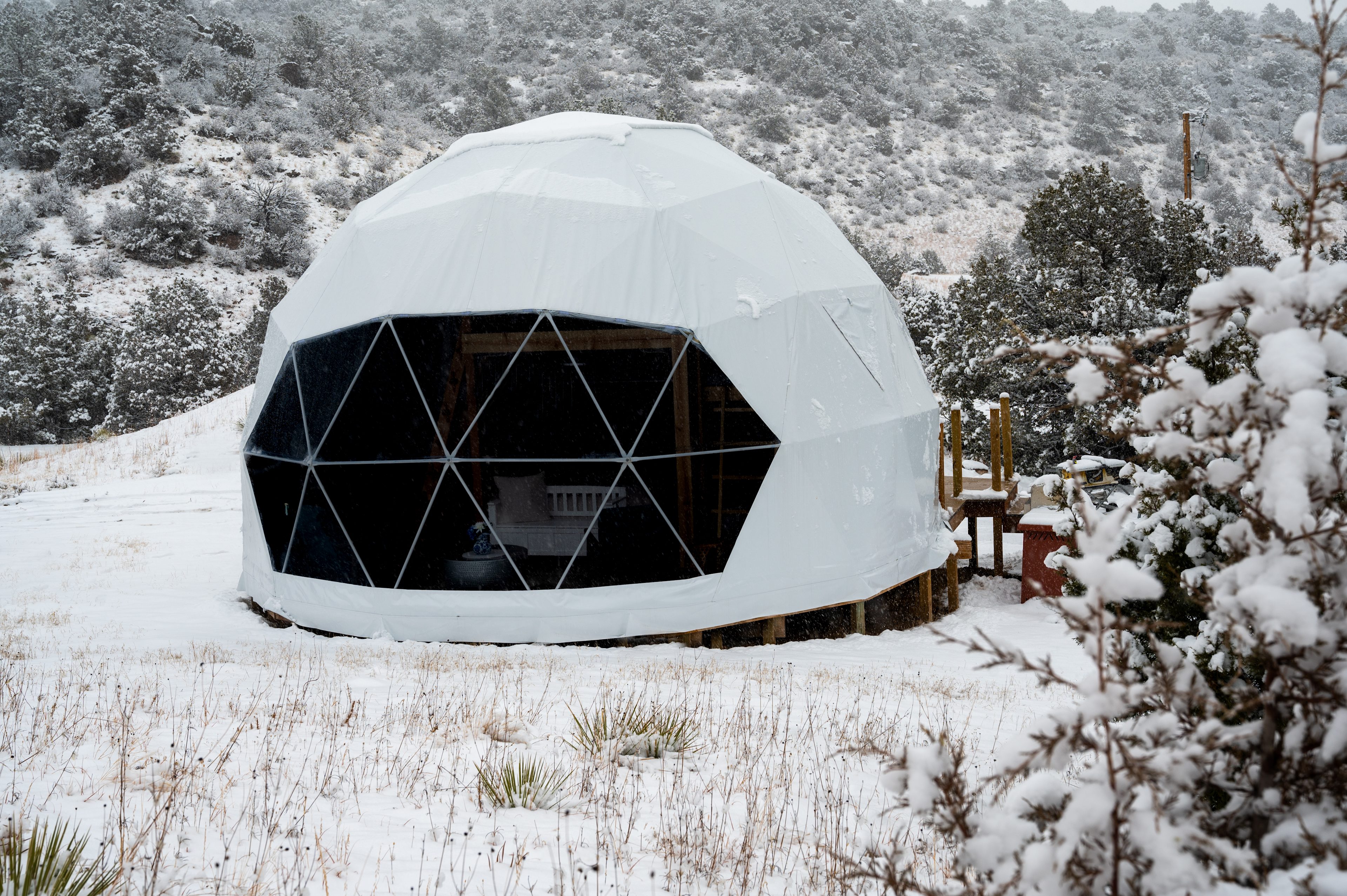 GeoDome: Hot Tub, Guernsey St Park!