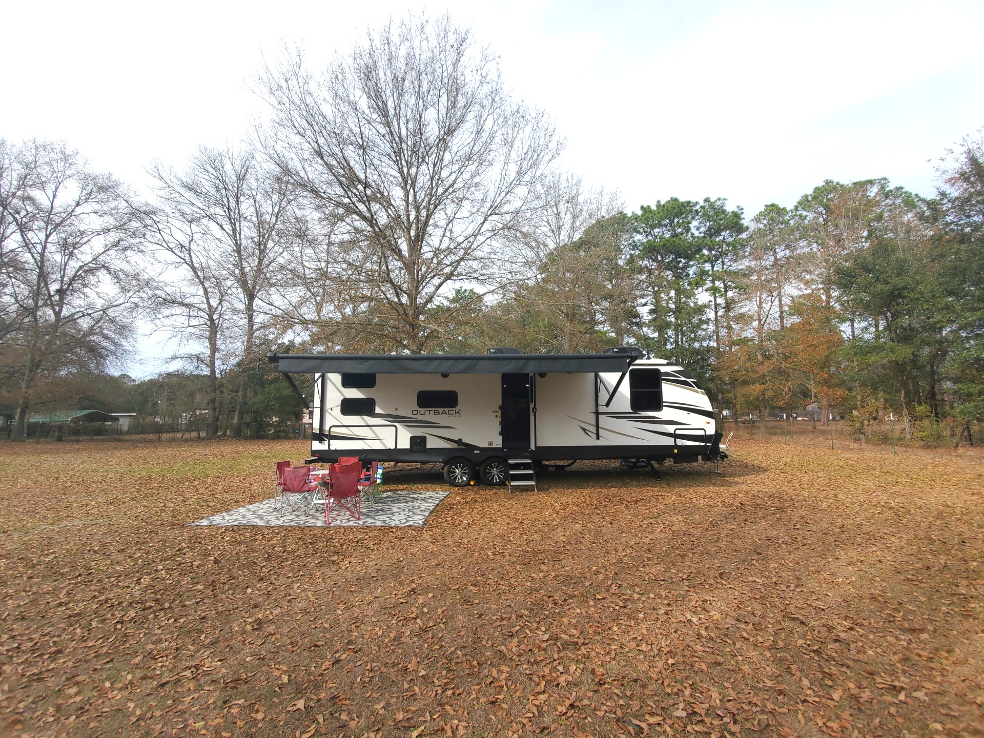 Fron of the RV