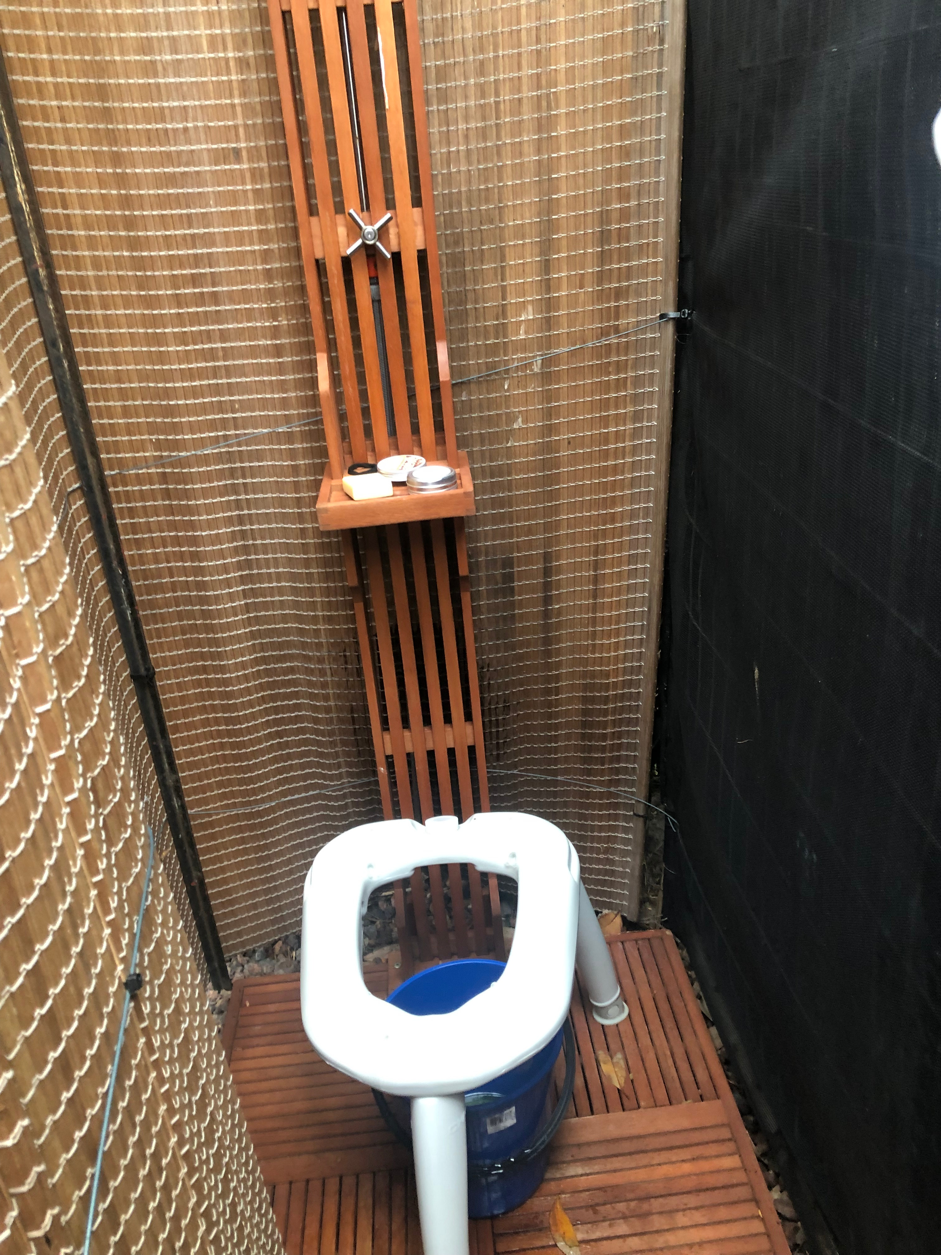 I took my own porta loo