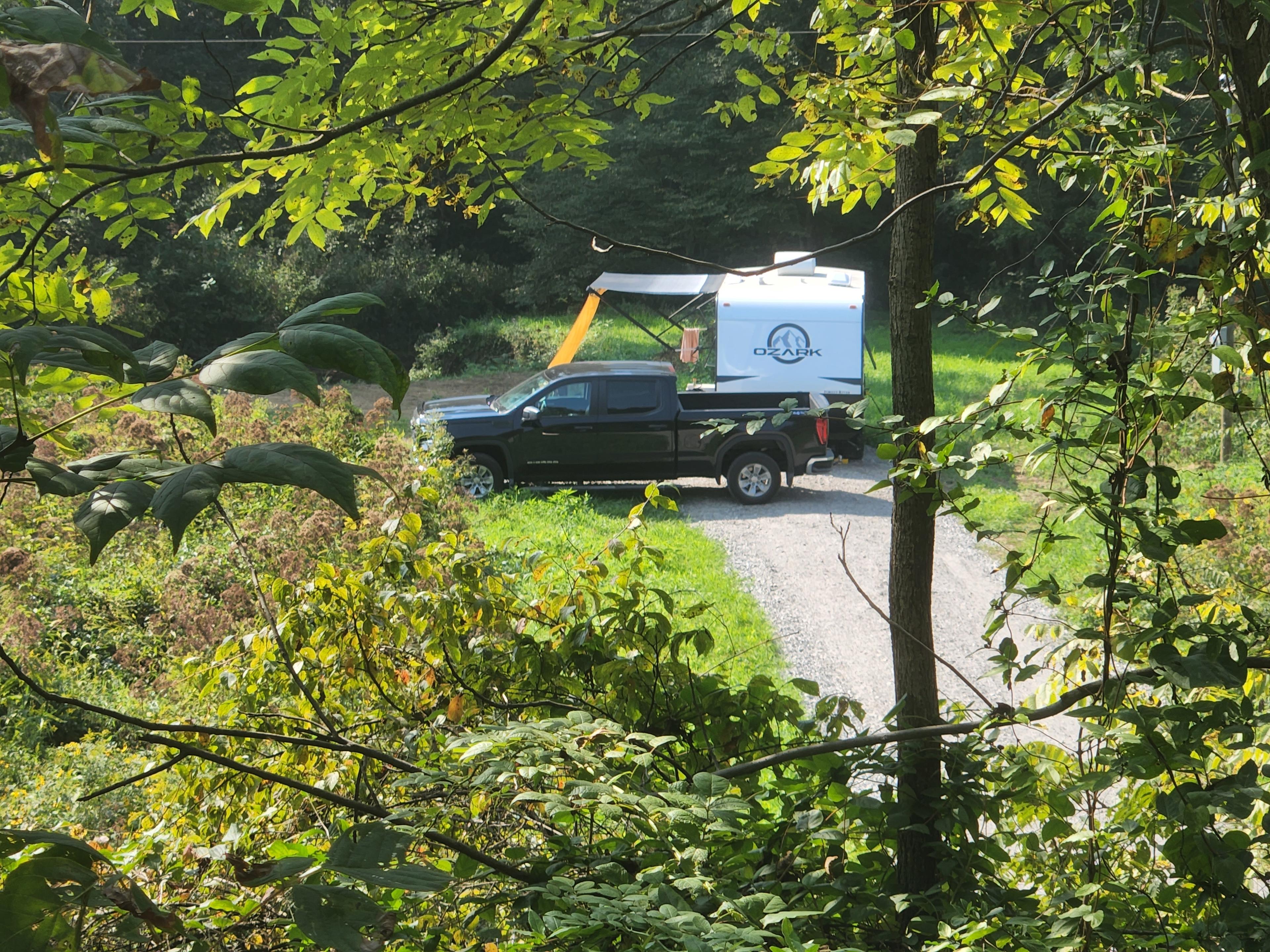 Only 1 RV site on the property.