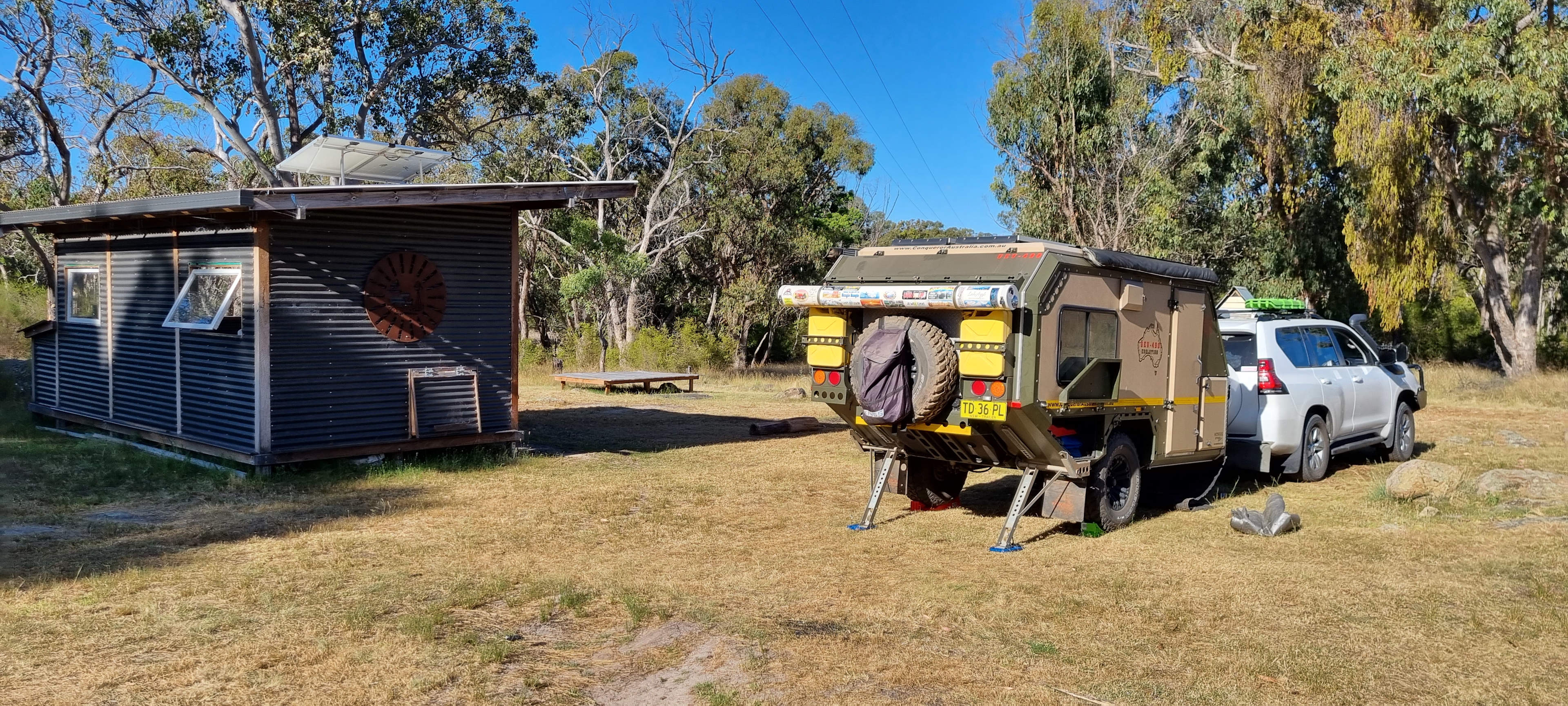 Granite & Eucalyptus Bush Camping