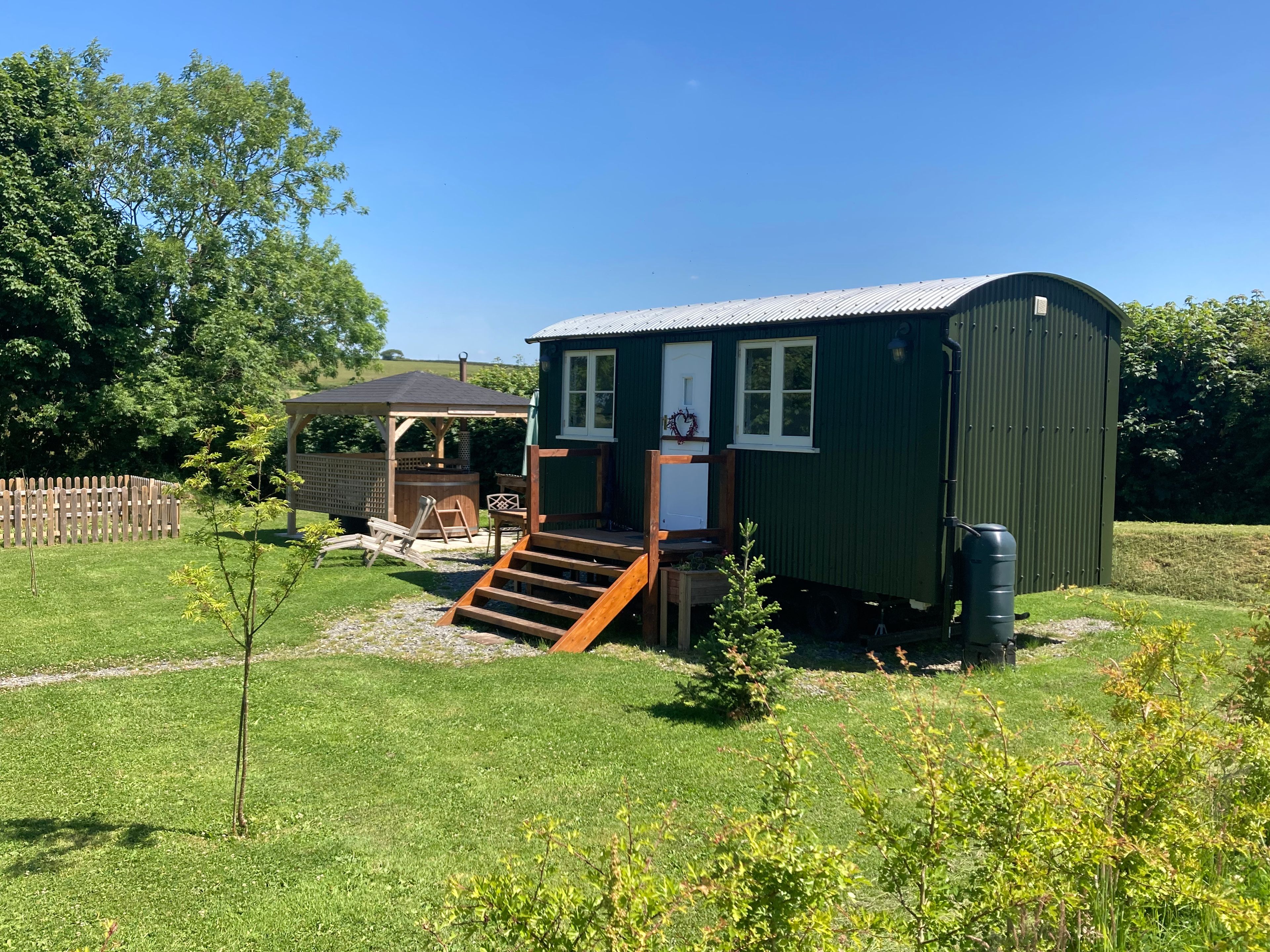 Shepherds Hut Hideaway in Devon!