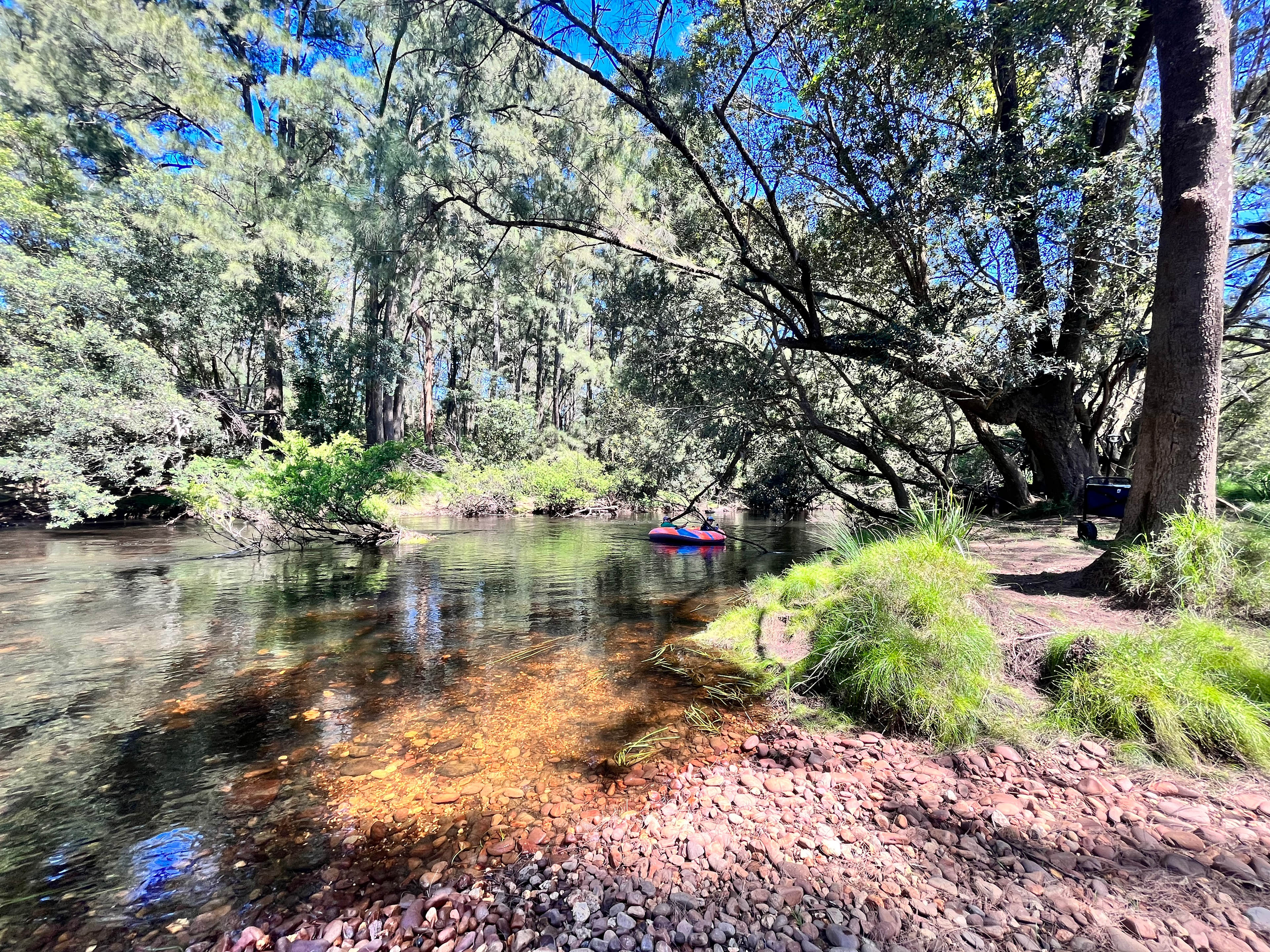 Second Crossing - short walk from campsite 