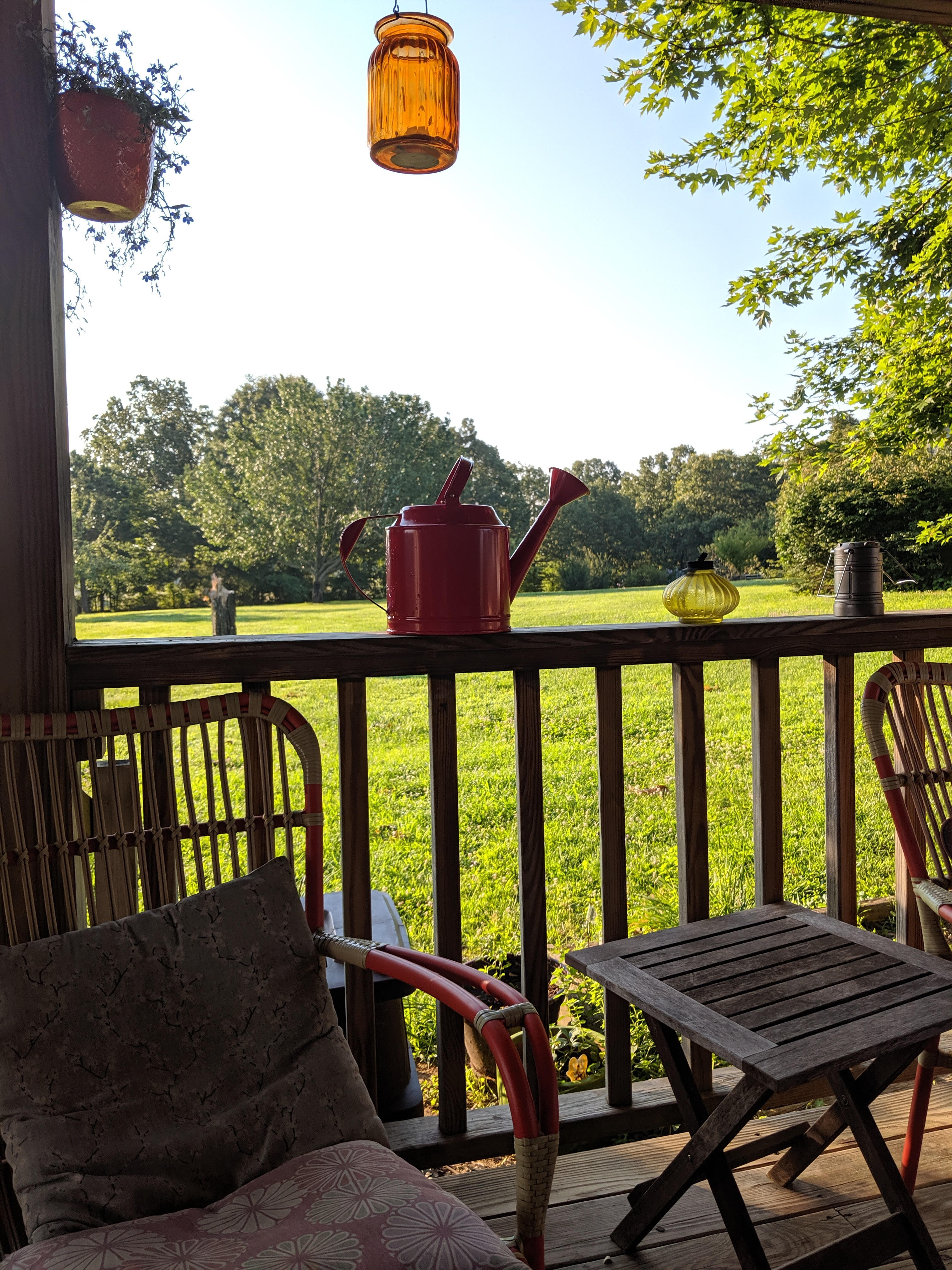 View from front deck