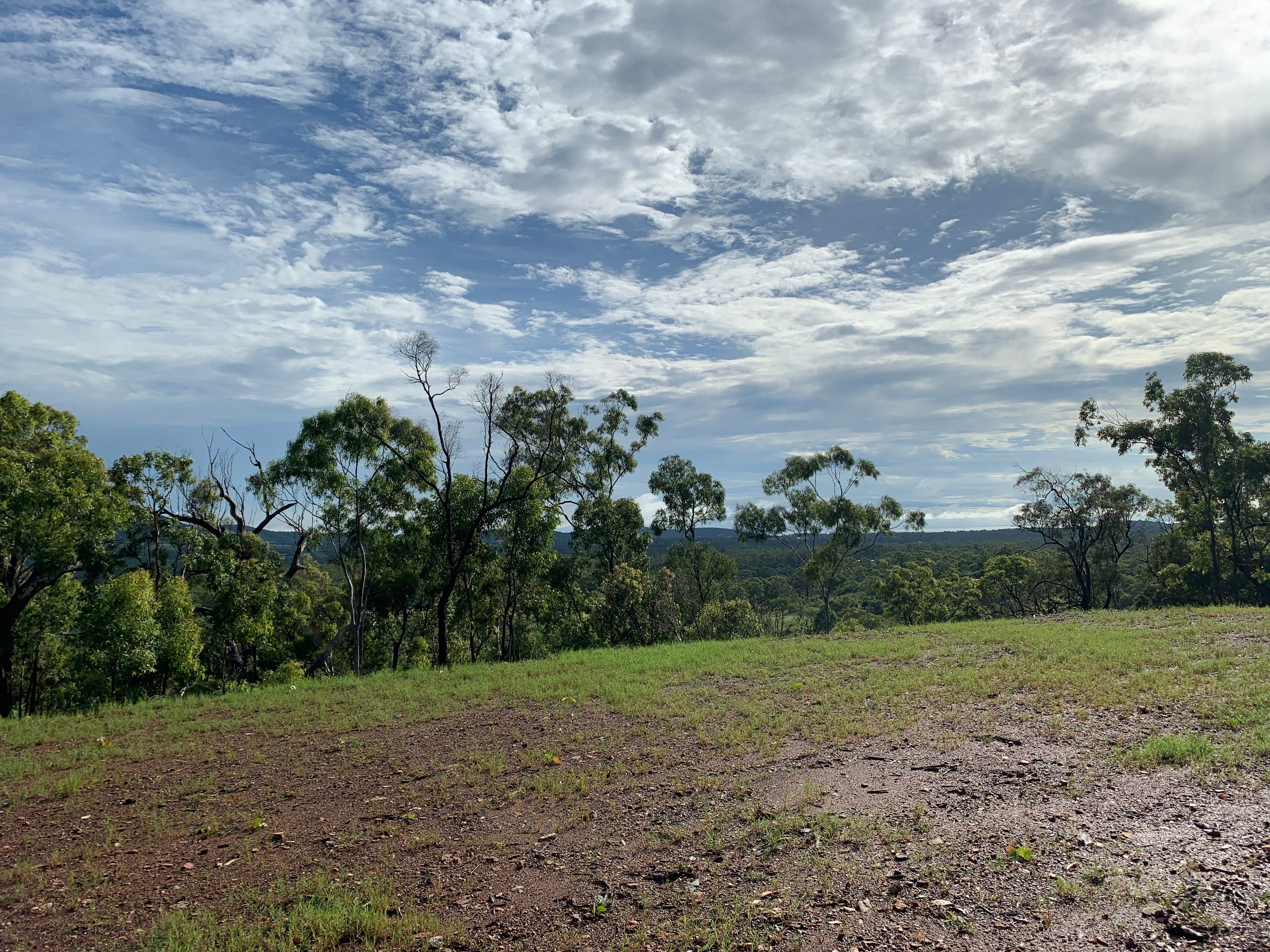 View from campsite out towards the ocean
