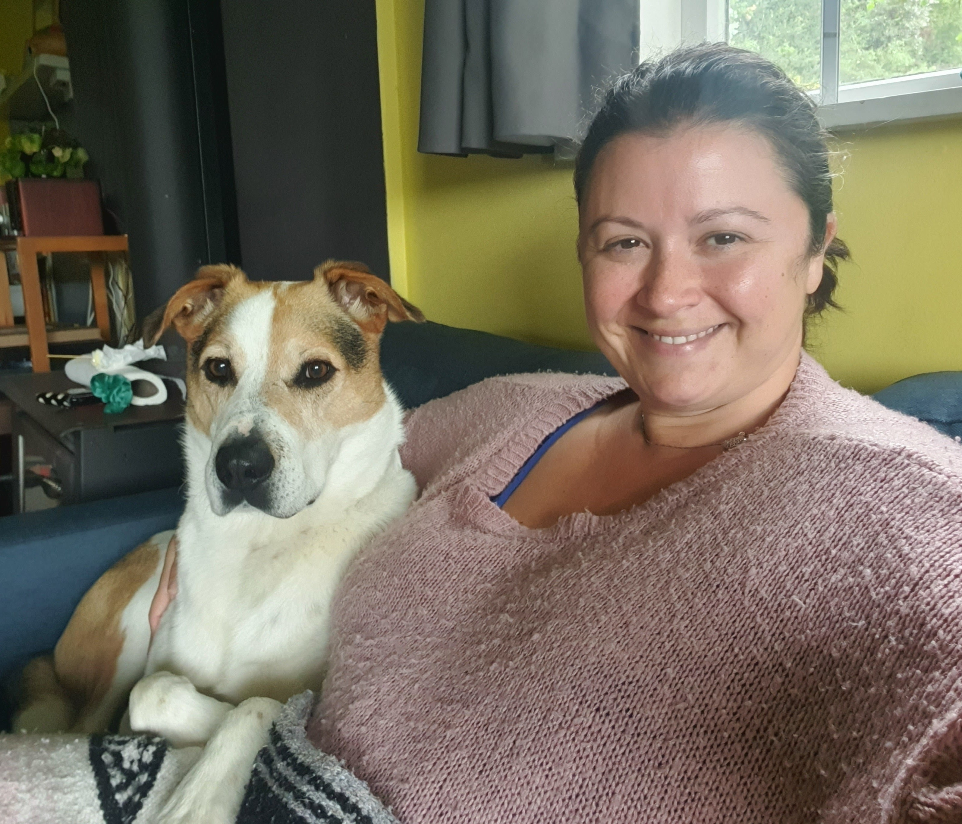 My dog Roy and I