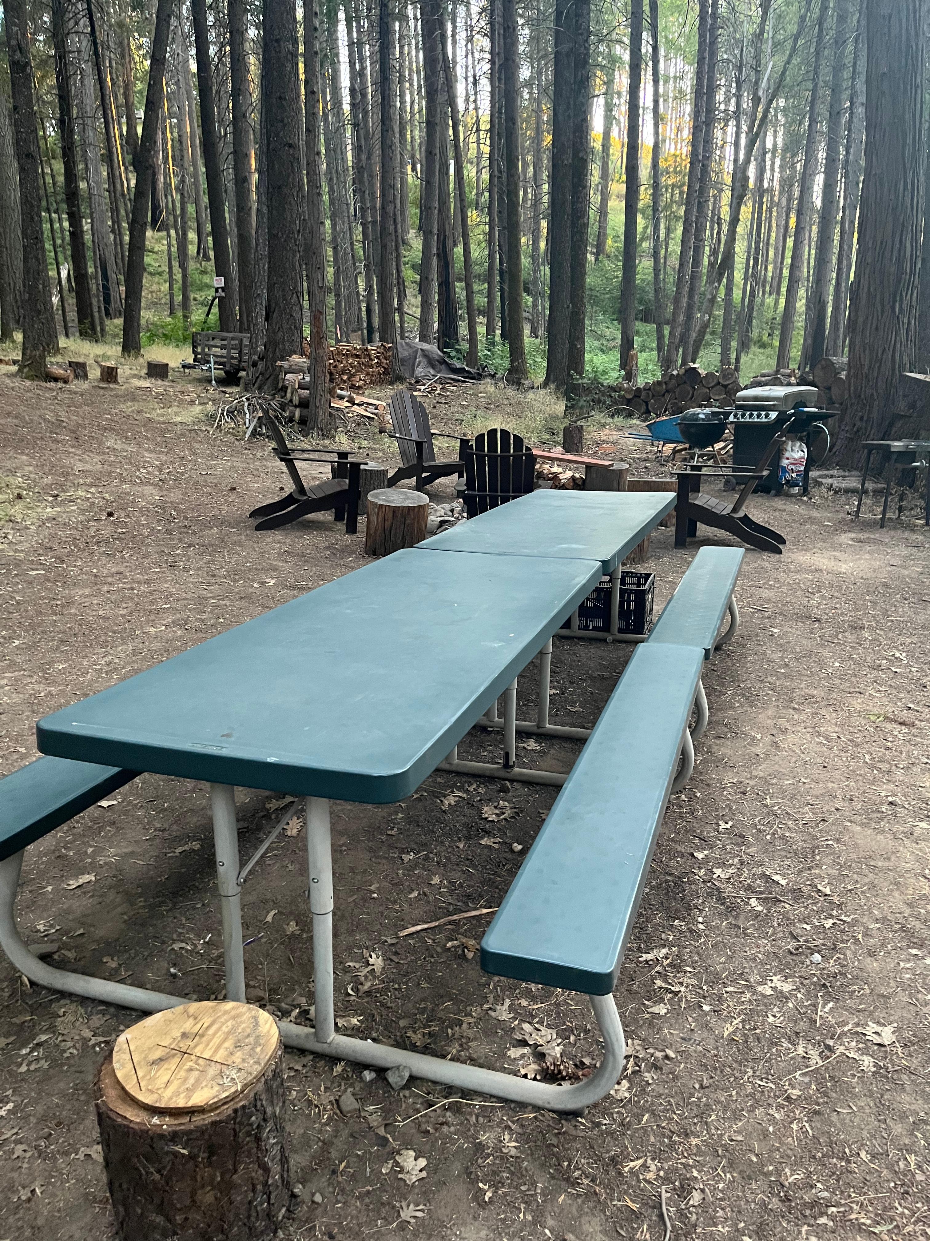 Double picnic table 