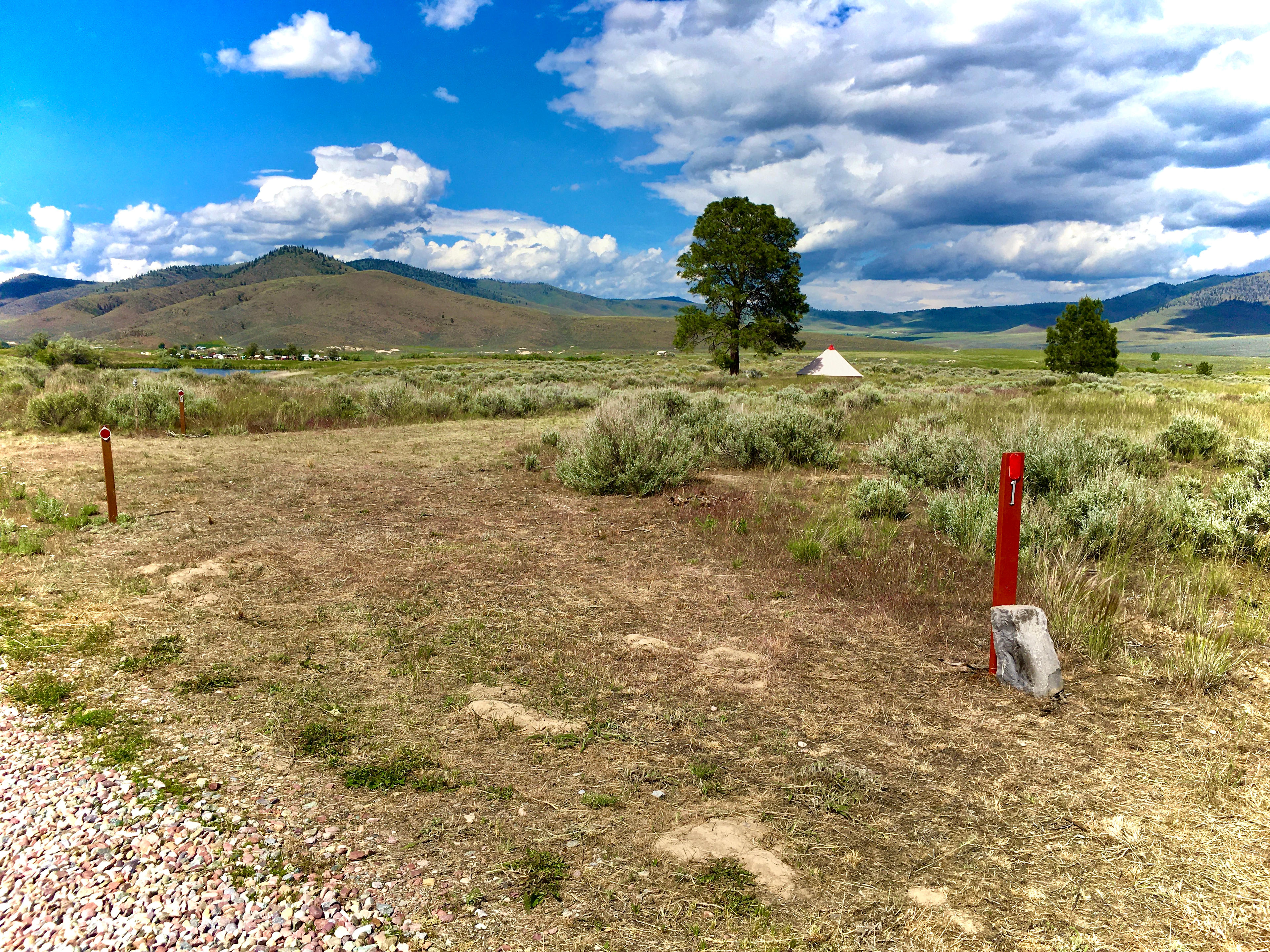 Drive thru to Campsite
