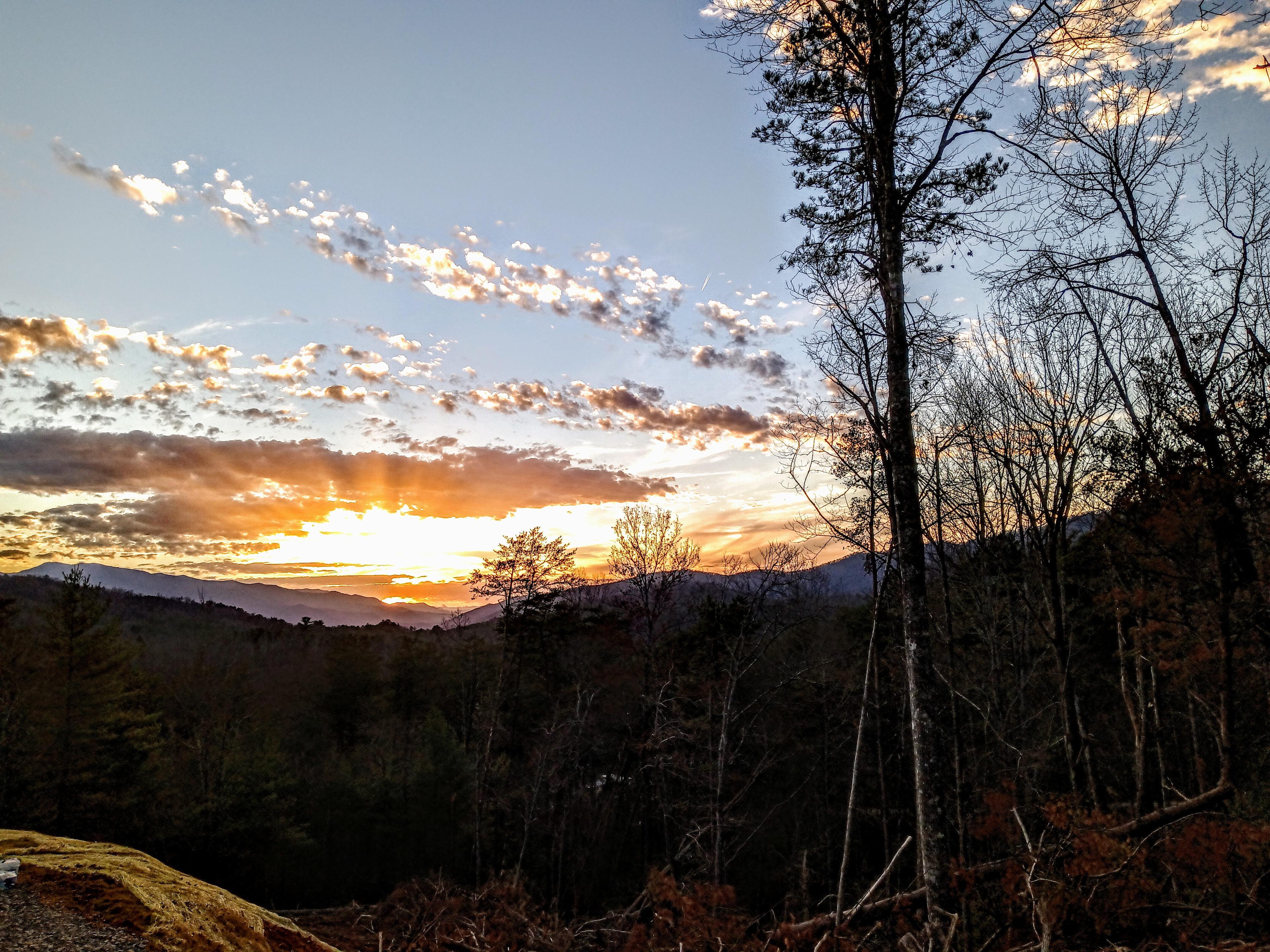 Sunset Ridge in the Smoky Mountains