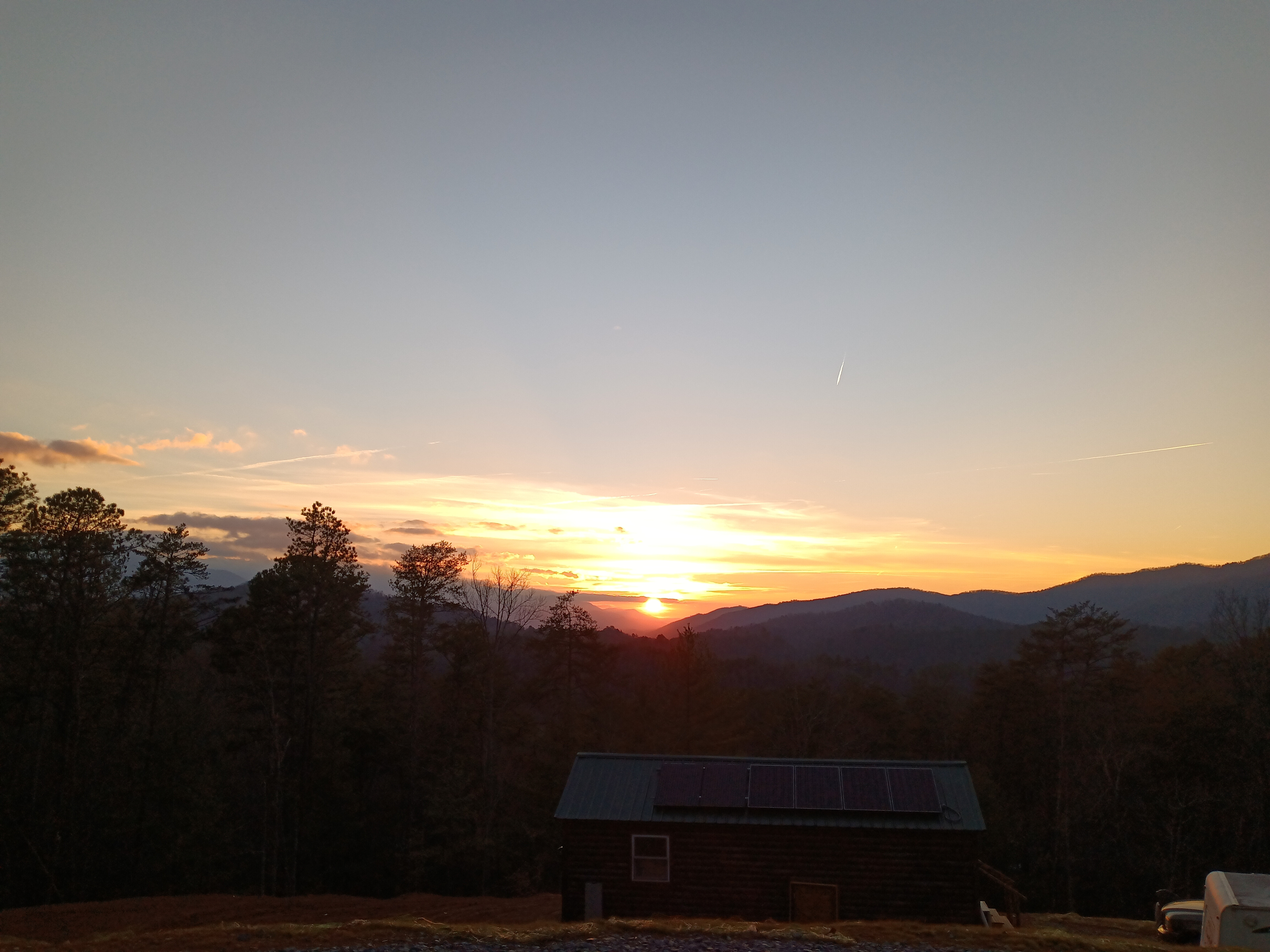 Sunset Ridge in the Smoky Mountains