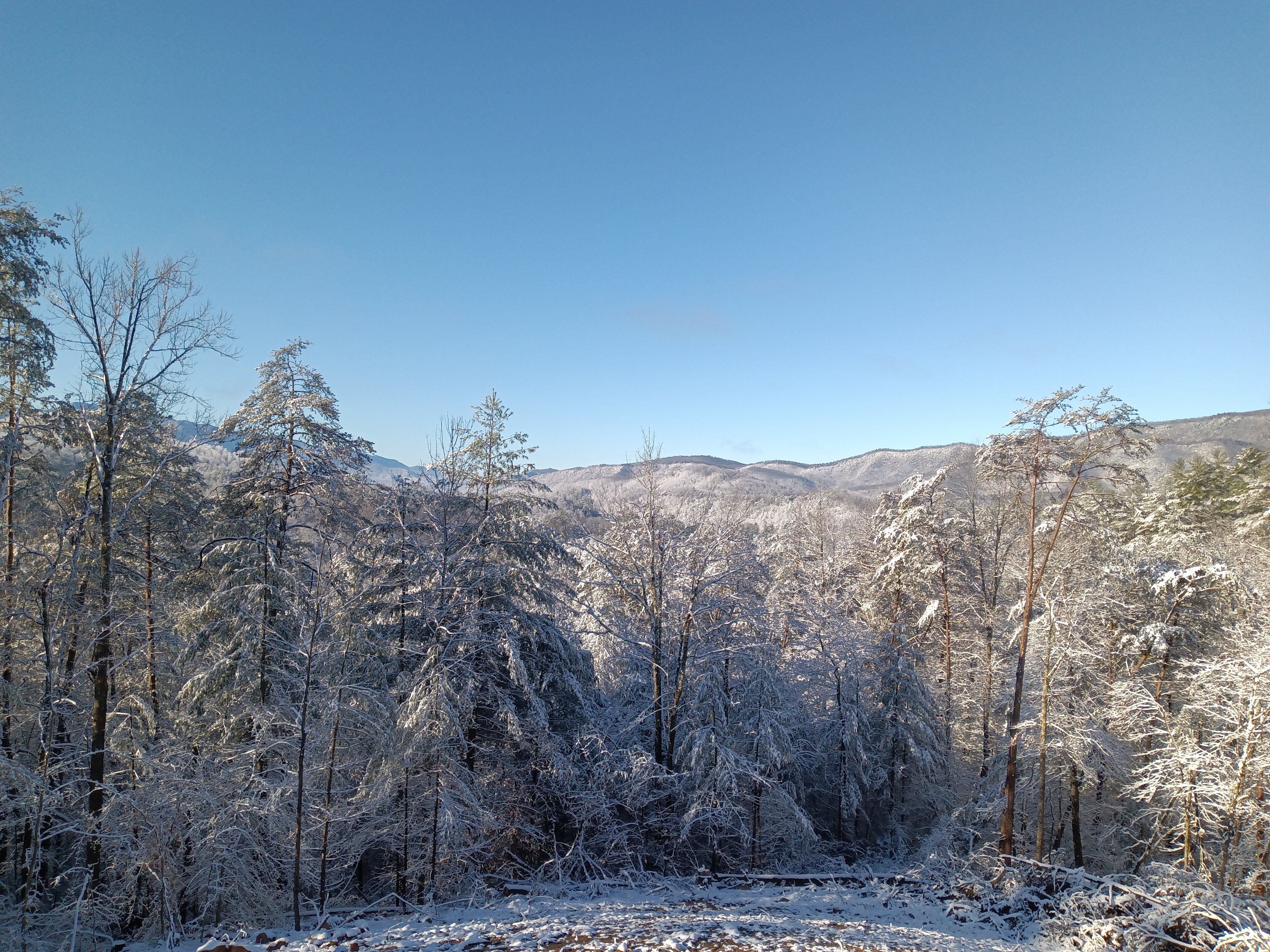 Sunset Ridge in the Smoky Mountains