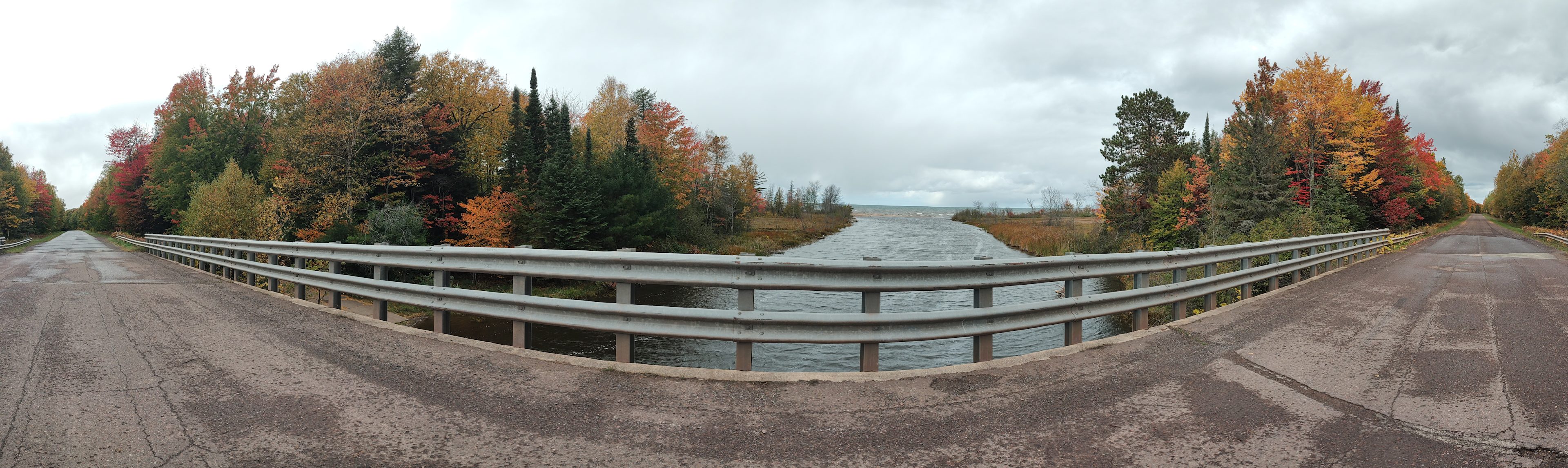 Firesteel River mouth
