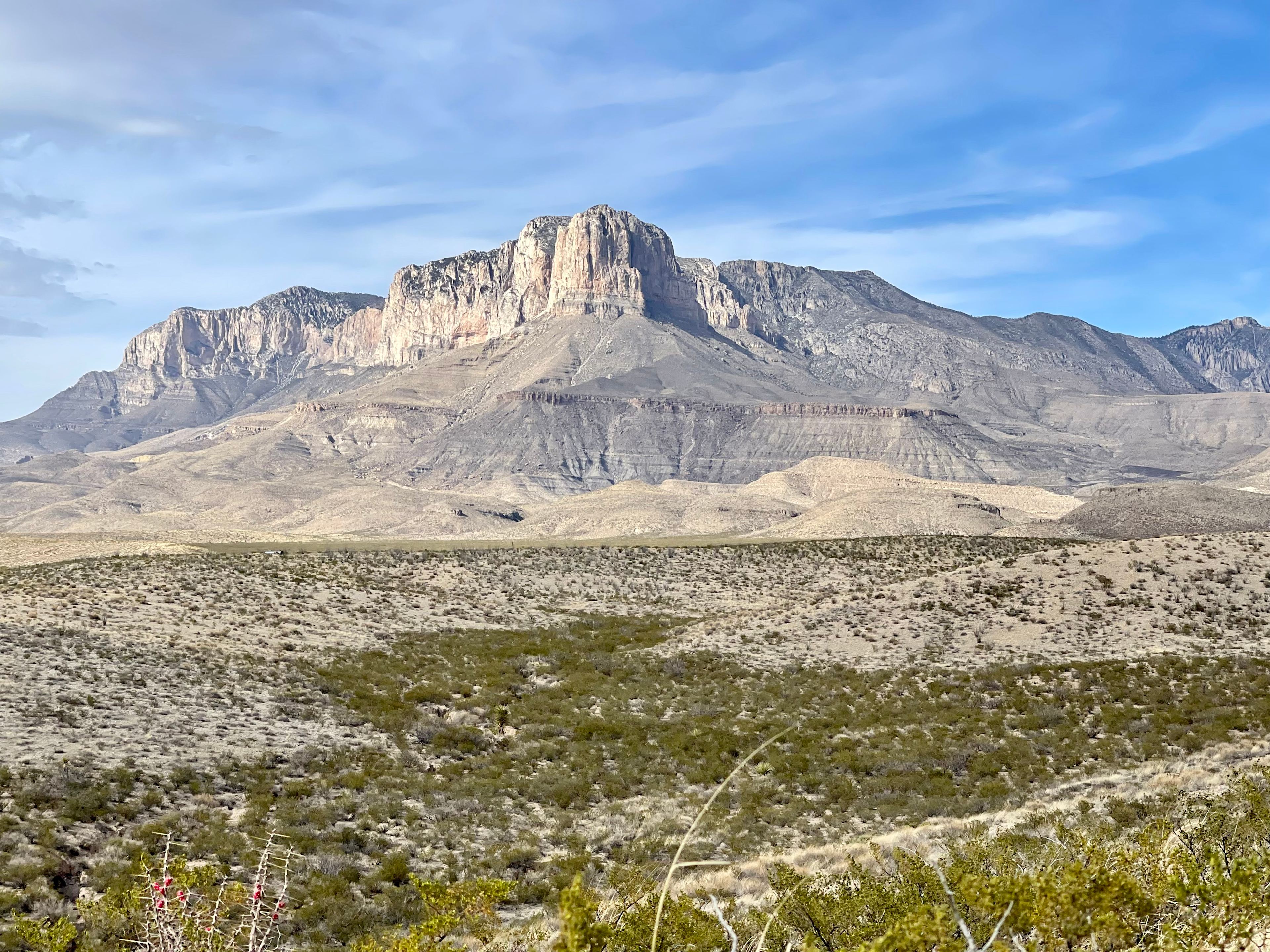 The view from the top of our hill