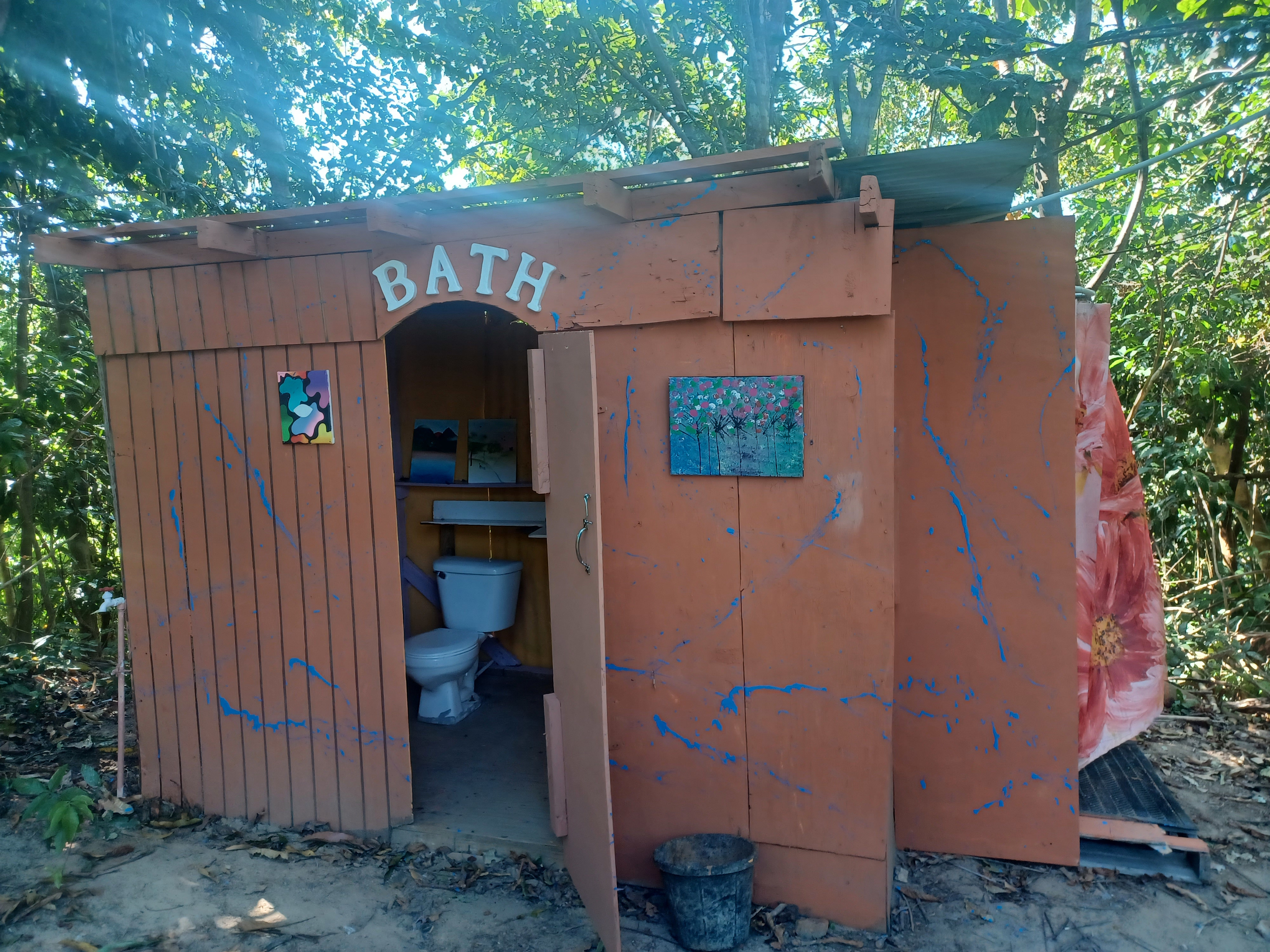 Toilet and shower facilities. 