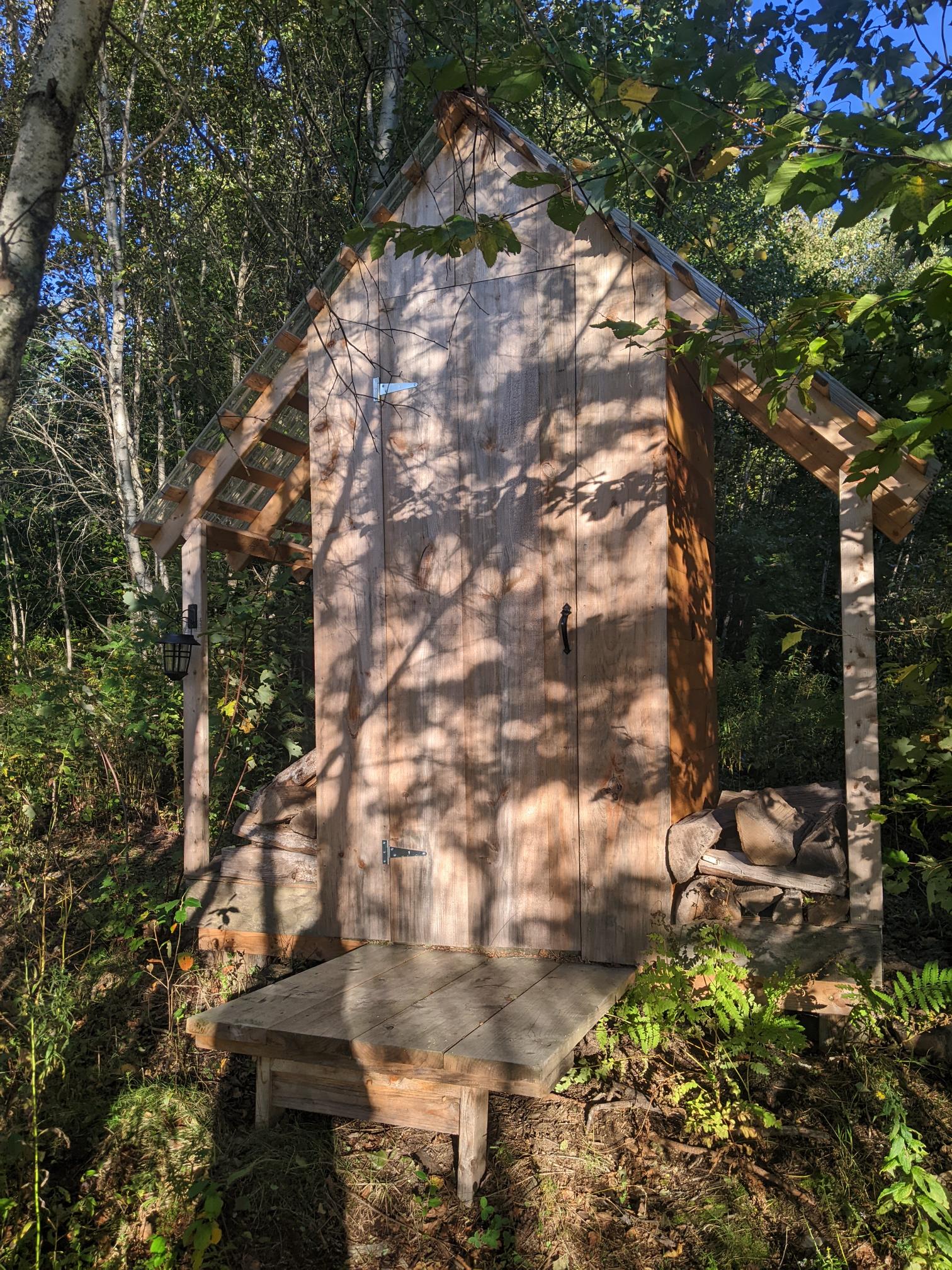 The outhouse