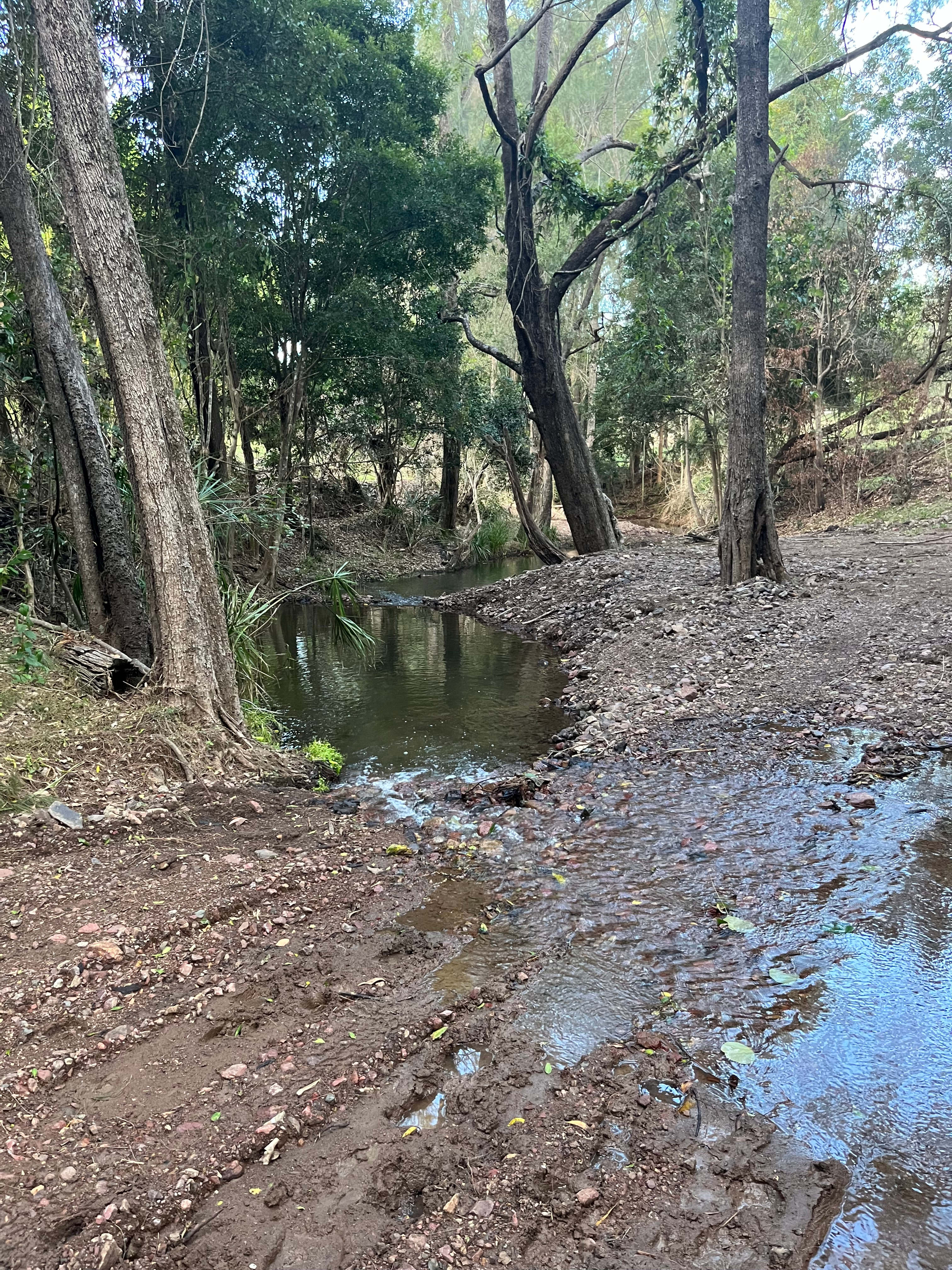 'The Three Mile Creek' Camping