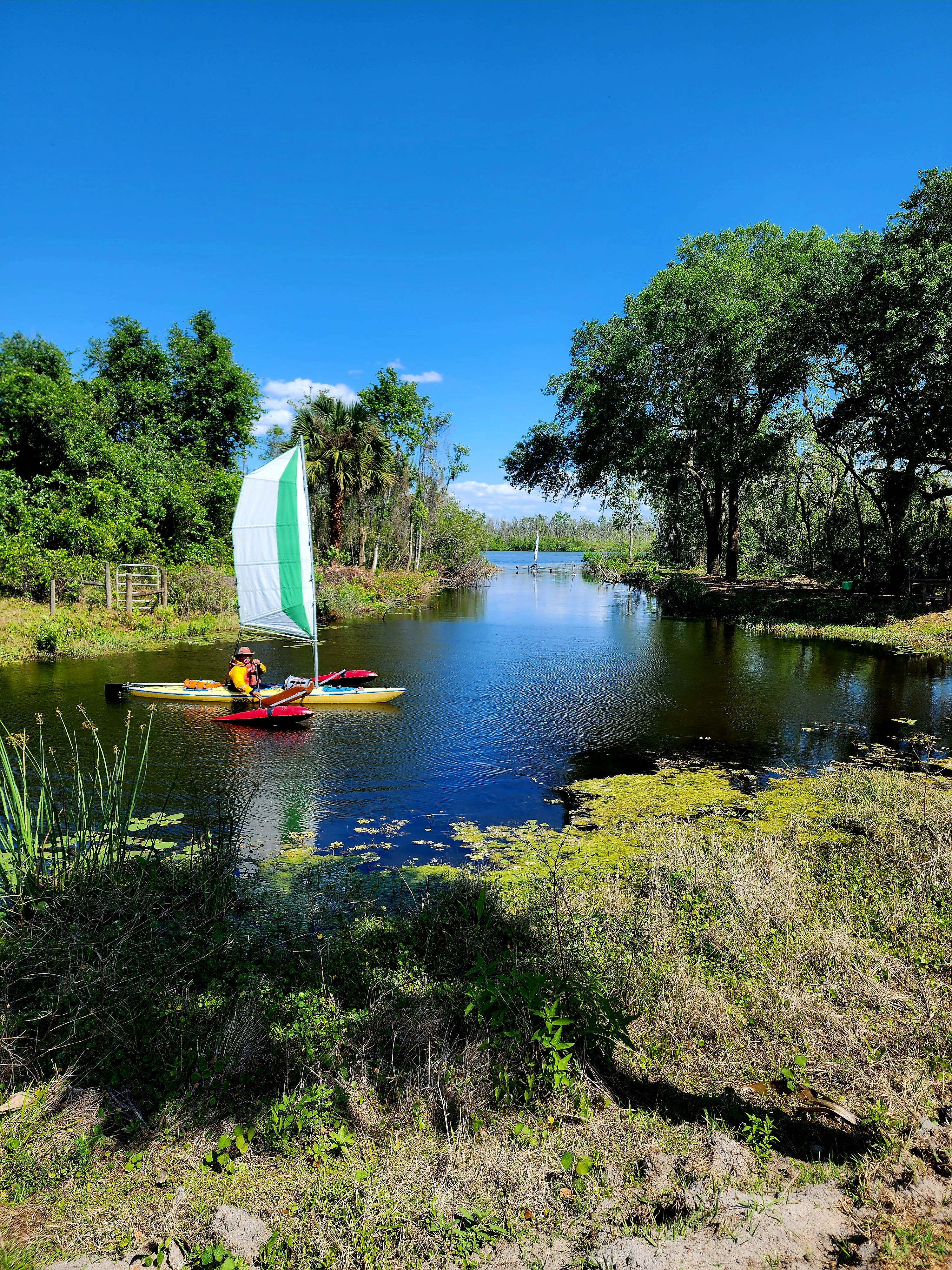 Ramp into lake
