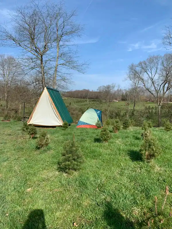 Camping at Heritage Farms