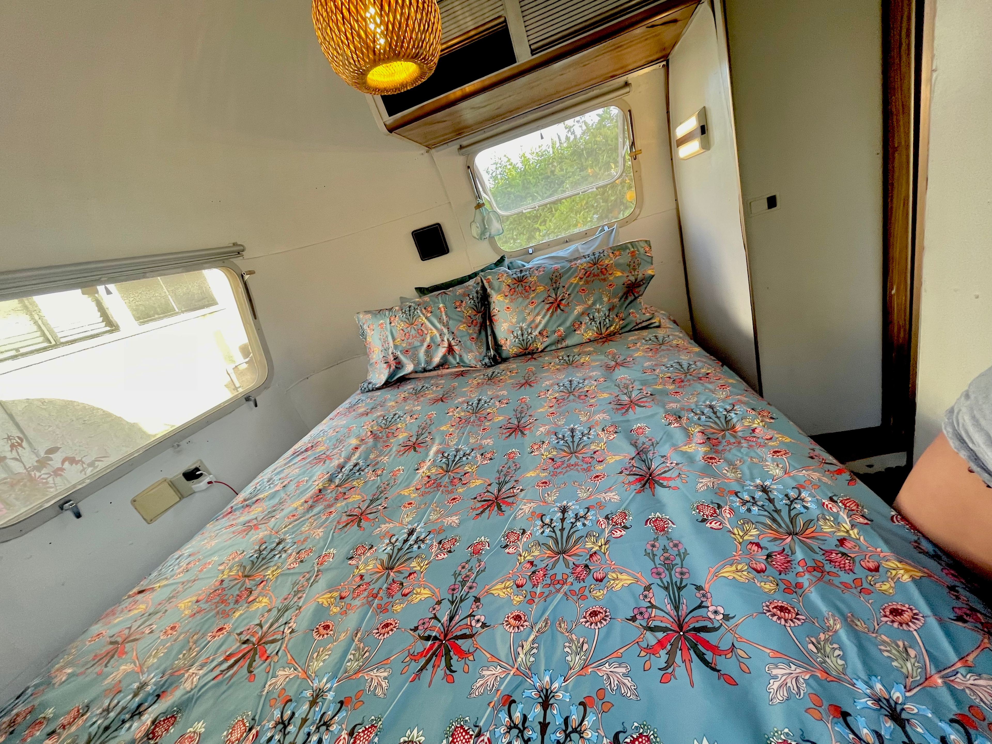 Airstream chillin, calm city oasis