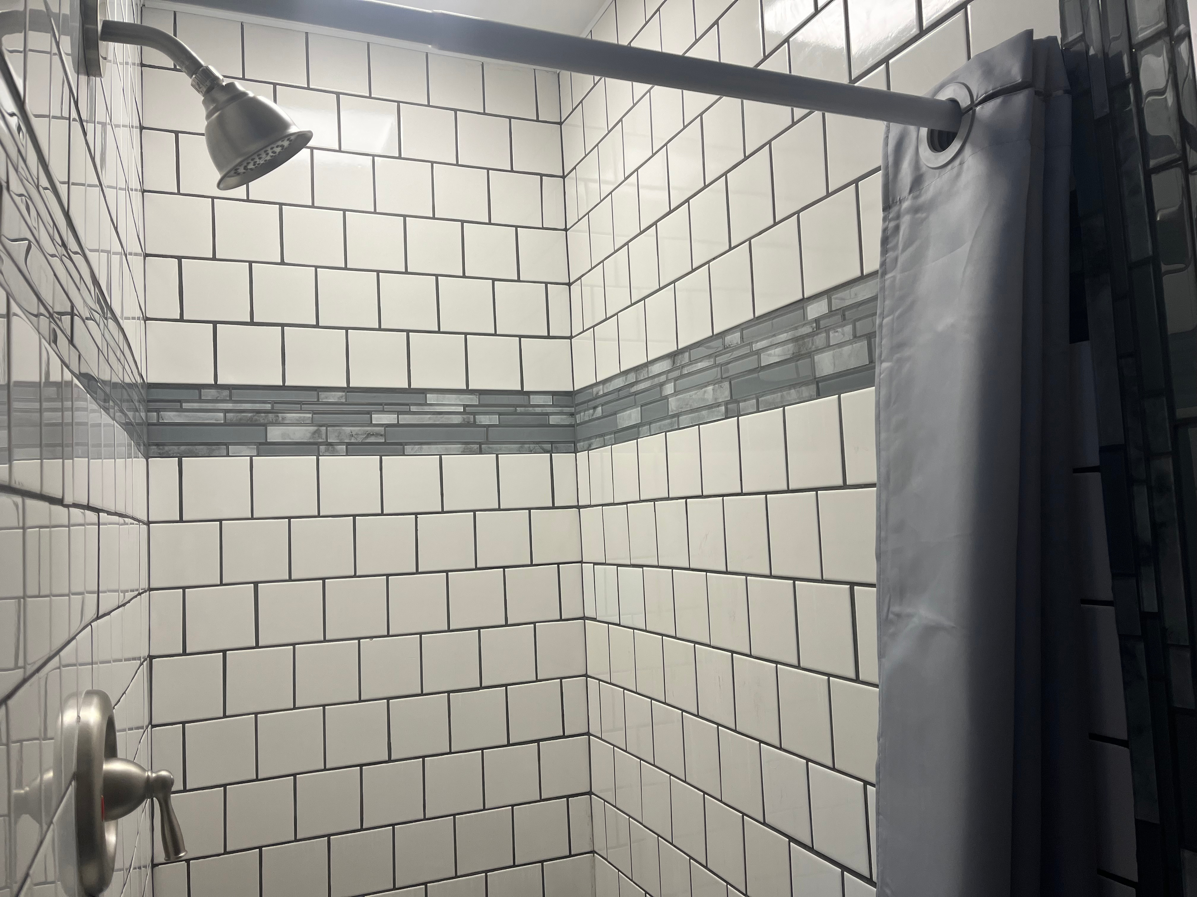 Full shower facility grab your belongings, shower, laundry and bathroom provided, grab yourself a towel, I do have a few if you forget.