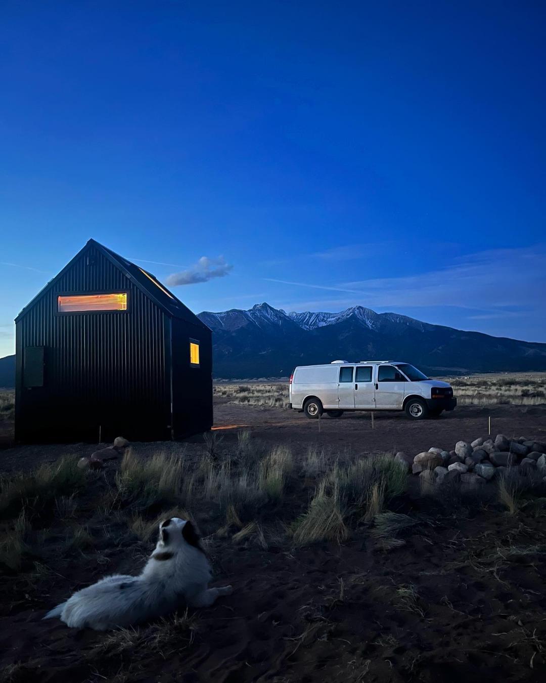 Off the grid, mountain escape