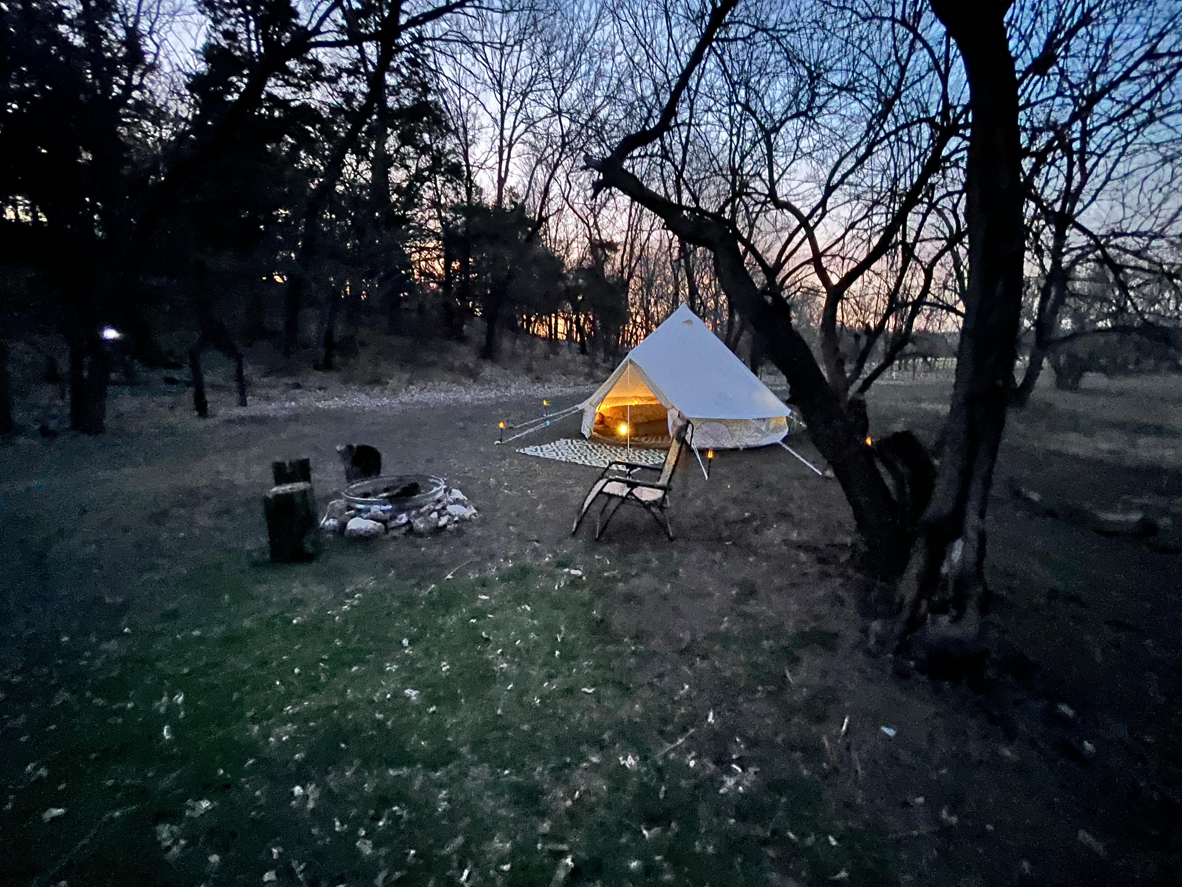 Glamping the Flint Hills