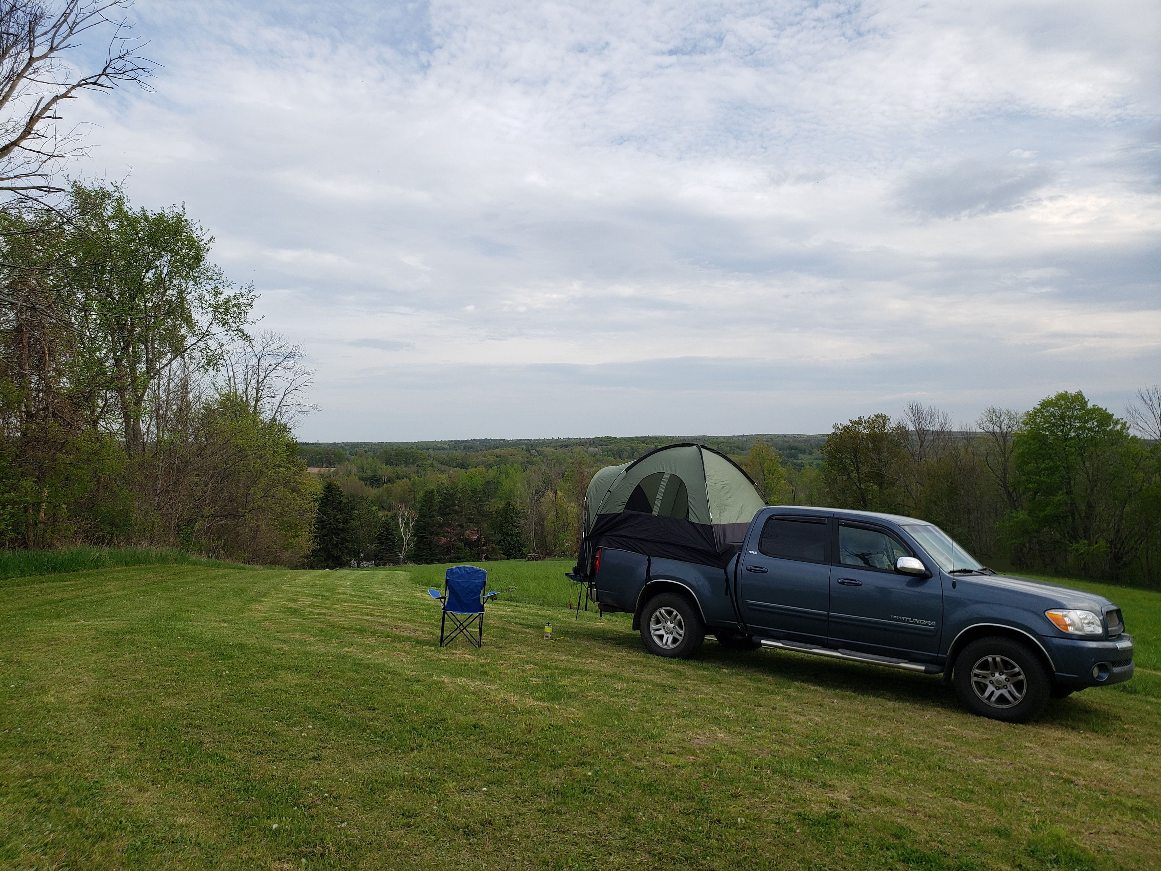 Excellent secluded place to set up camp