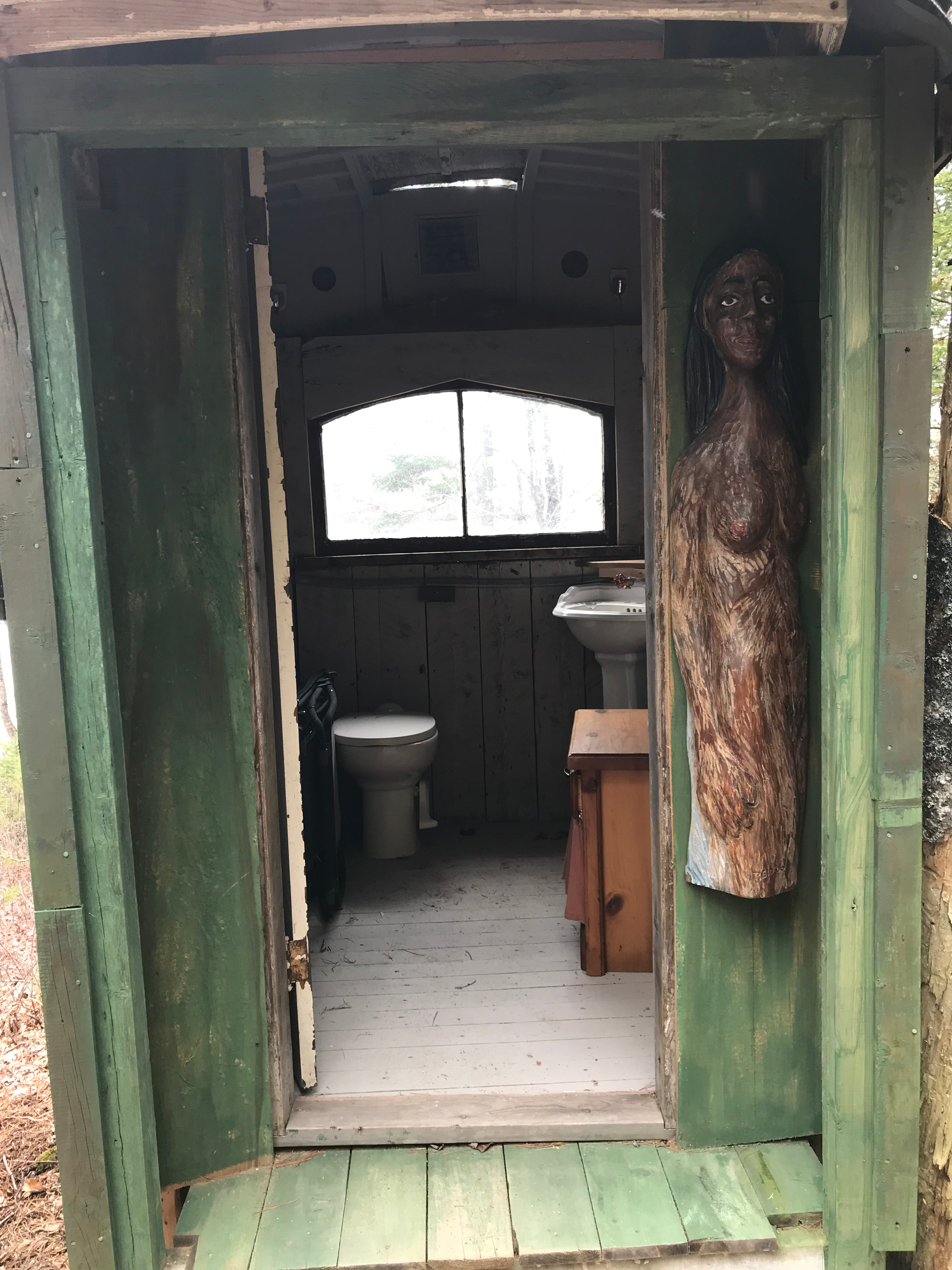 The wash house interior