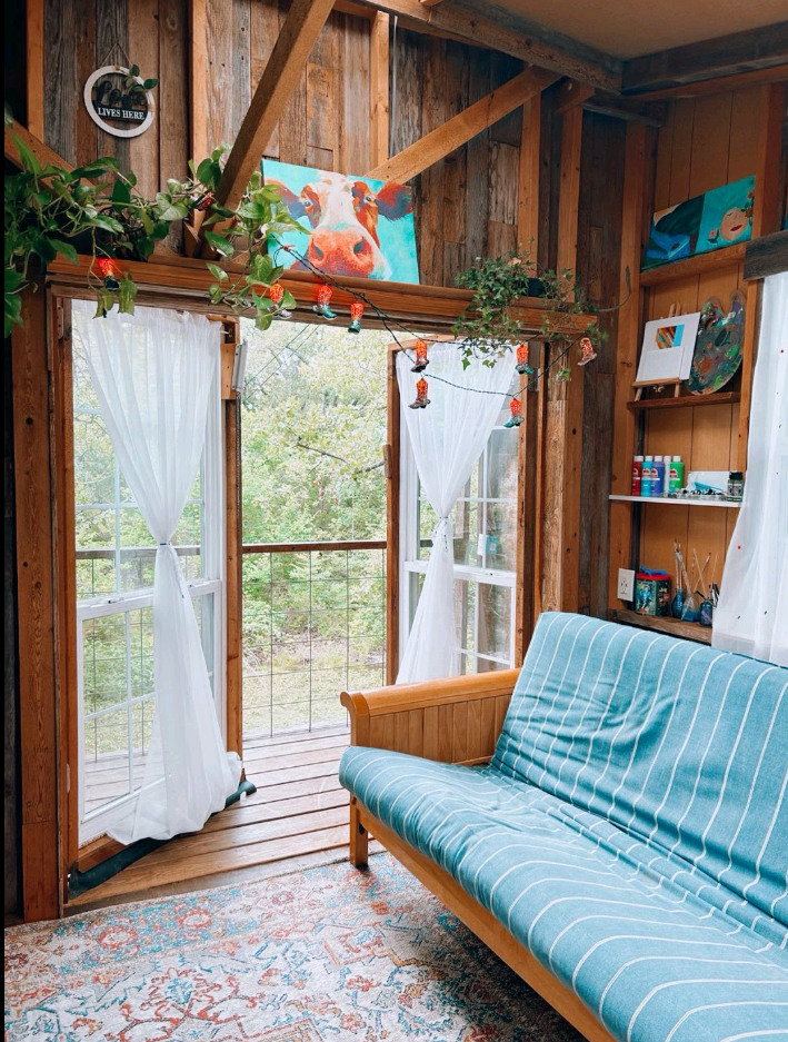 Robins Nest AReal Treehouse w/ac