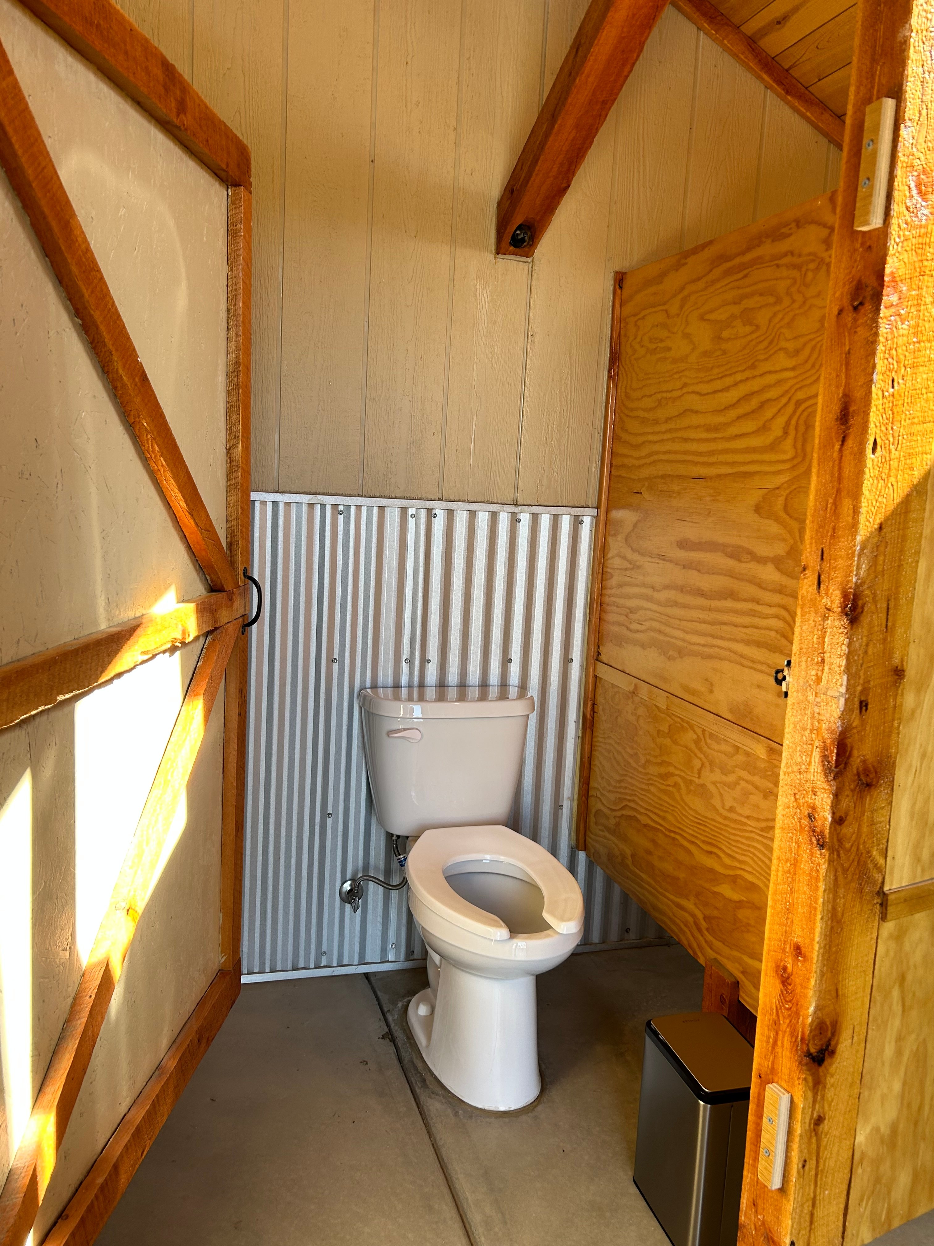 Your flushing toilet awaits! 