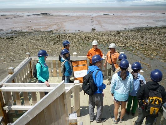 Joggings fossil cliffs camper site
