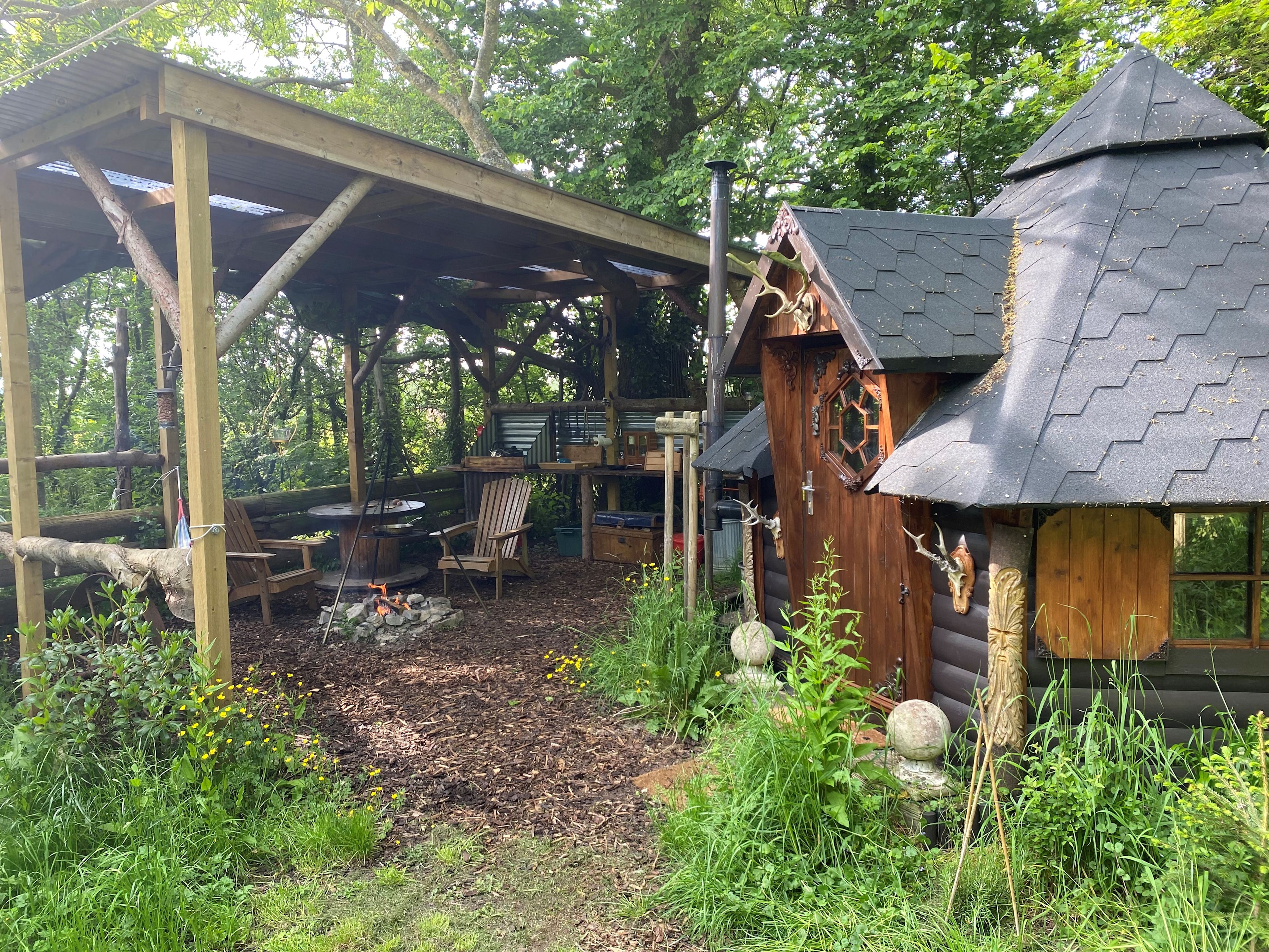 The Hobbit House and Secret Garden