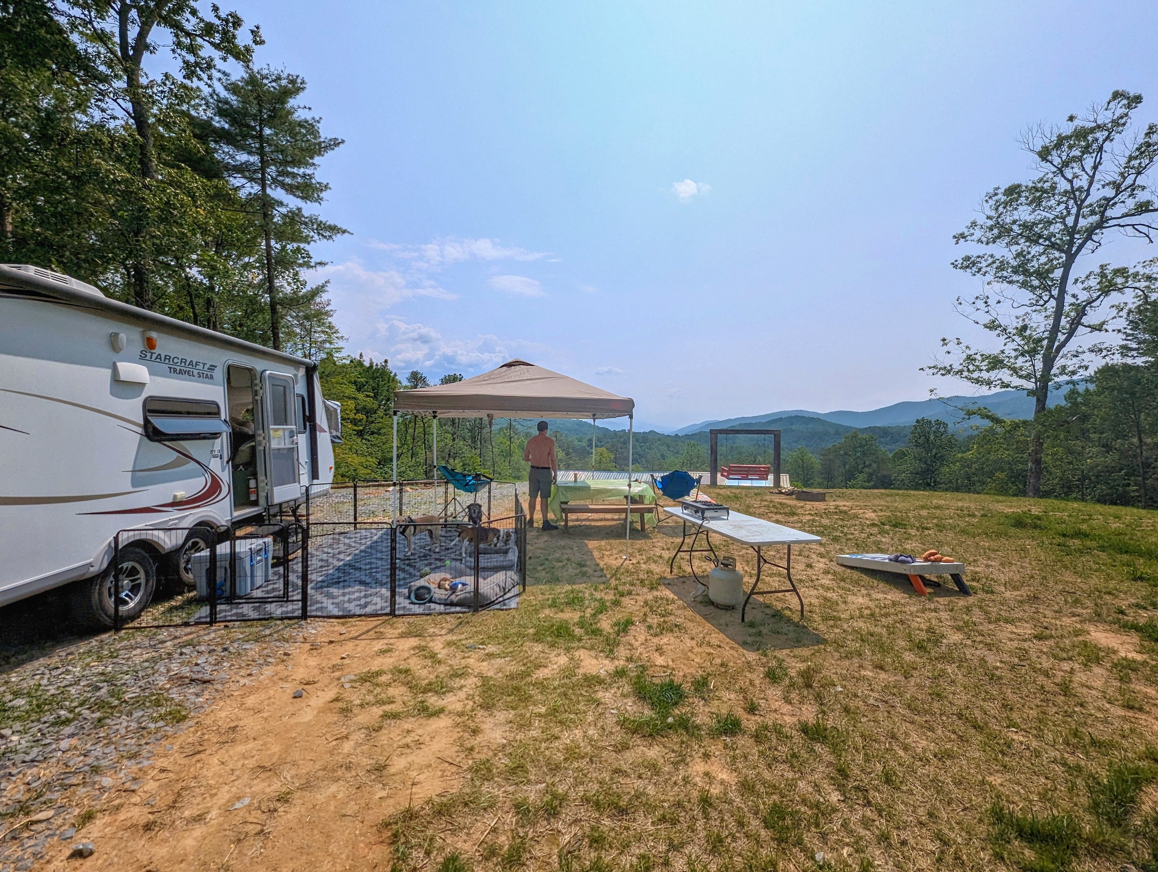 Sunset Ridge in the Smoky Mountains