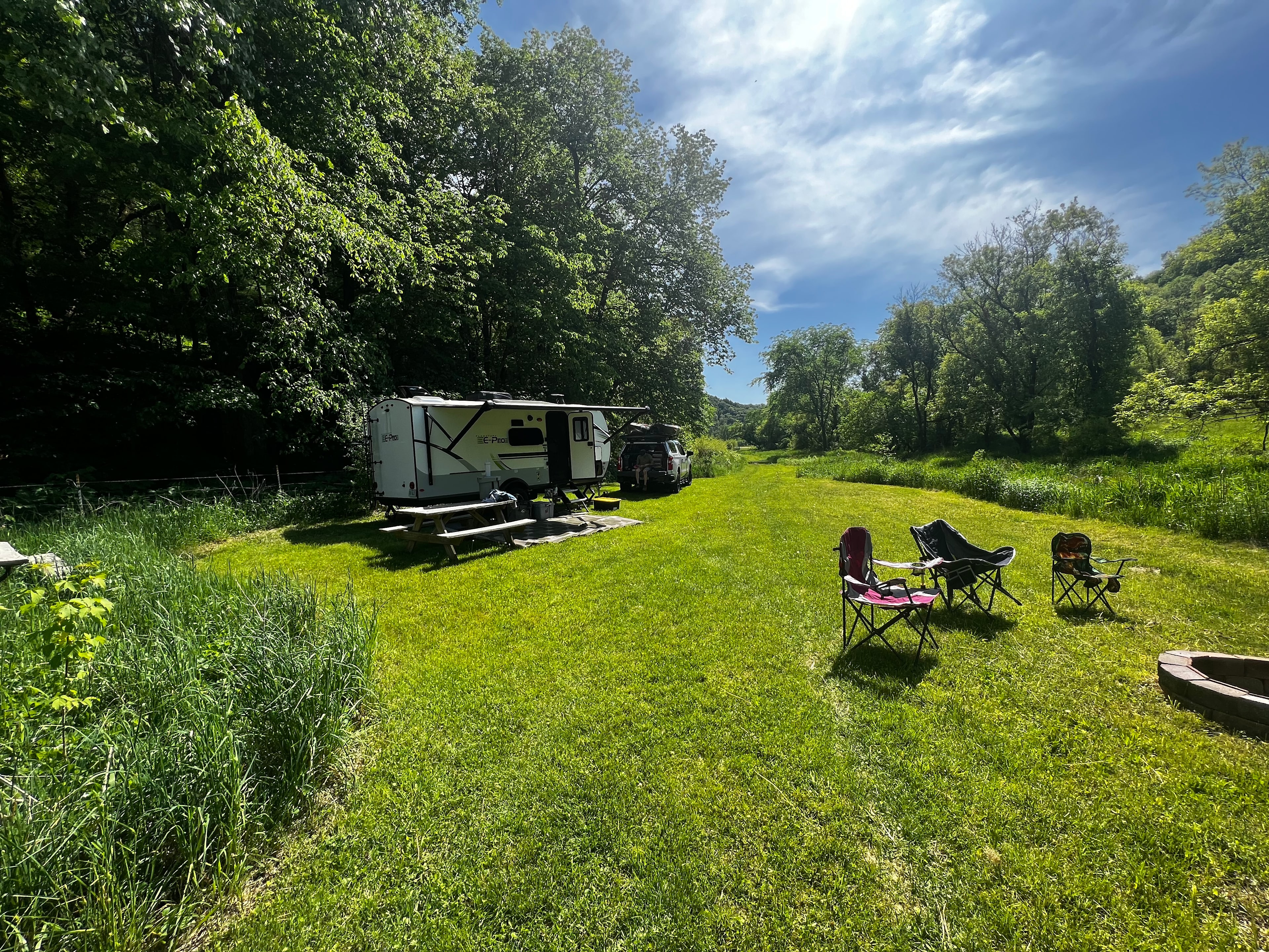 Beautiful camp site