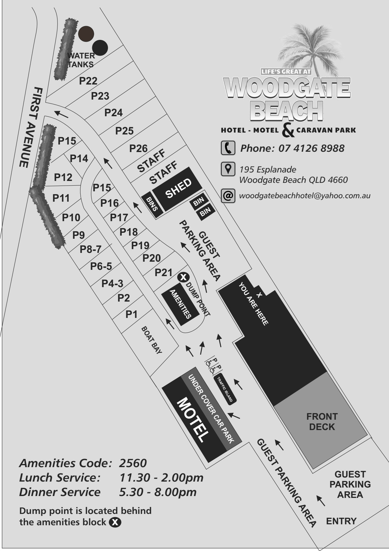 Woodgate Beach Hotel Motel Caravan