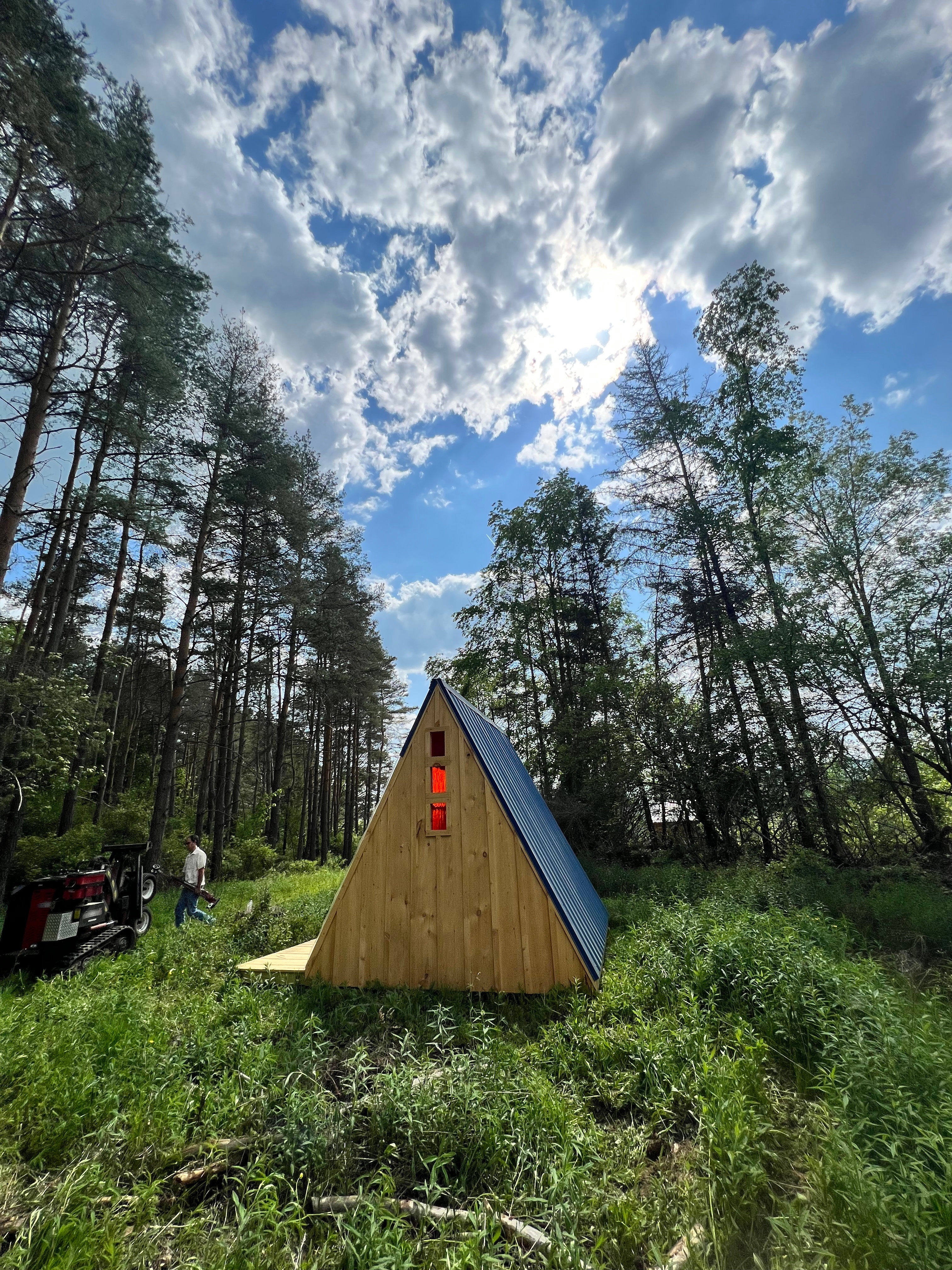 Catching the evening sun at Gumdrop