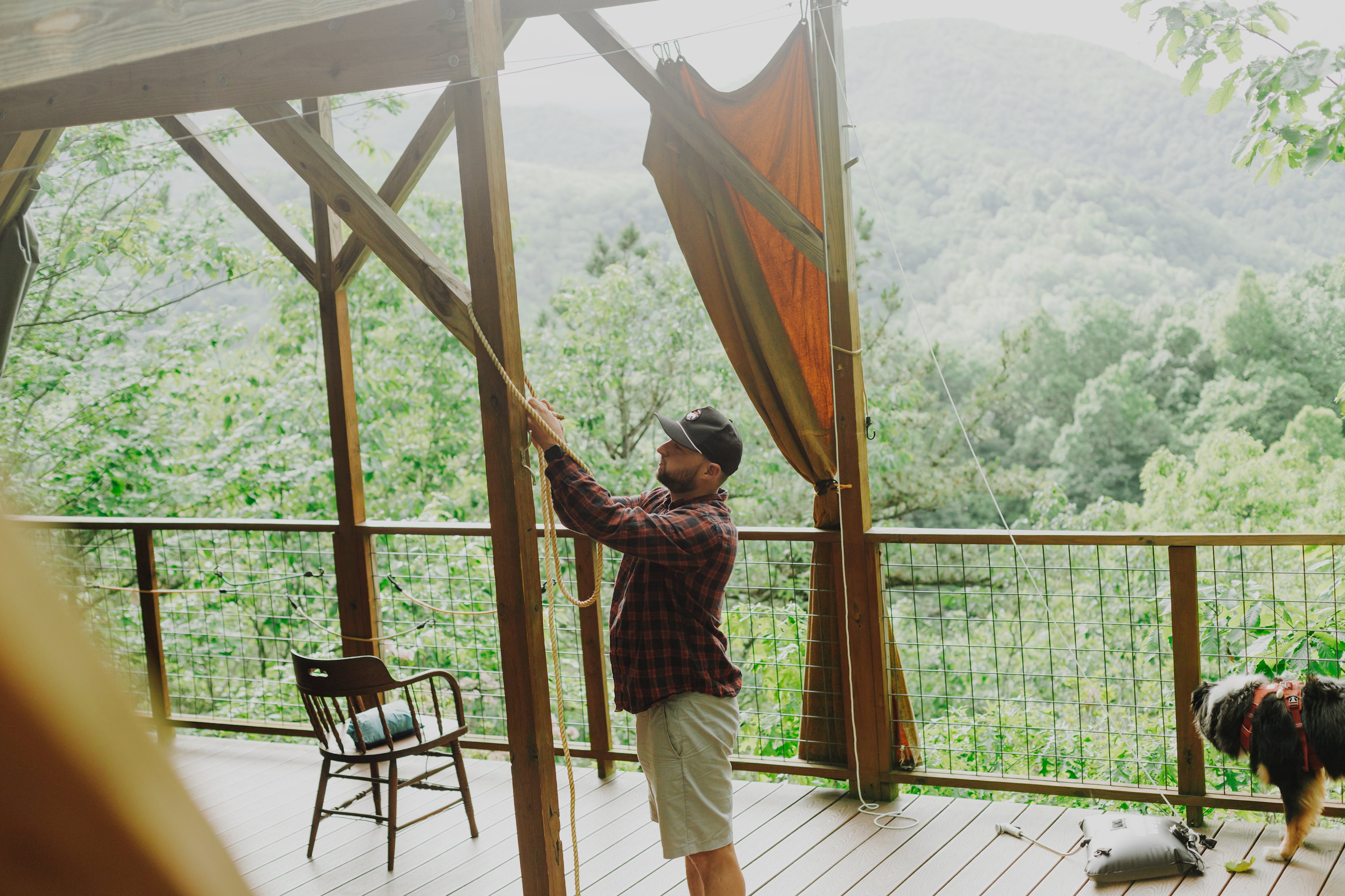 Above the Fray Glamping, Black Mtn.