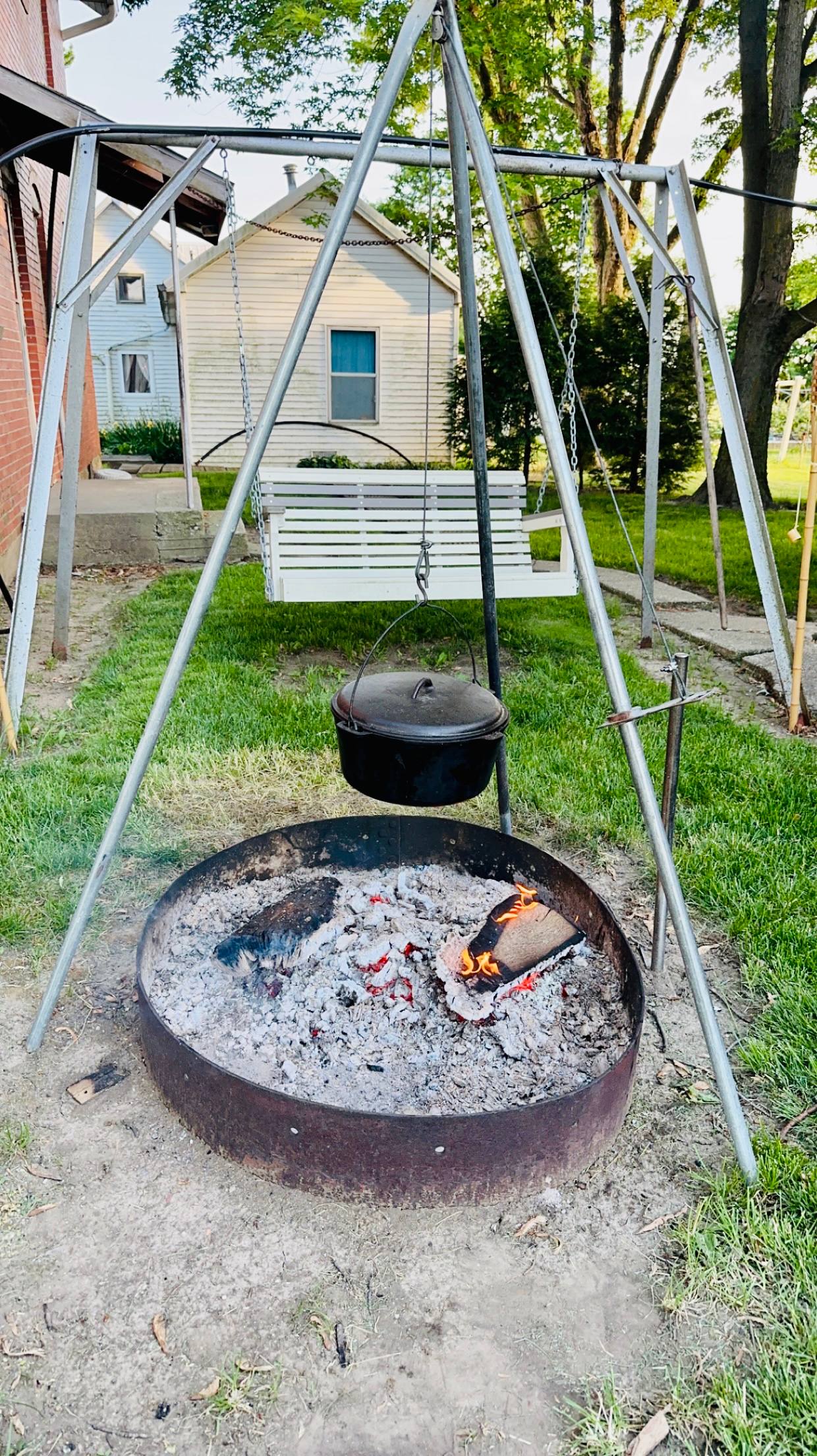 Interested in a home cooked meal over the open fire?