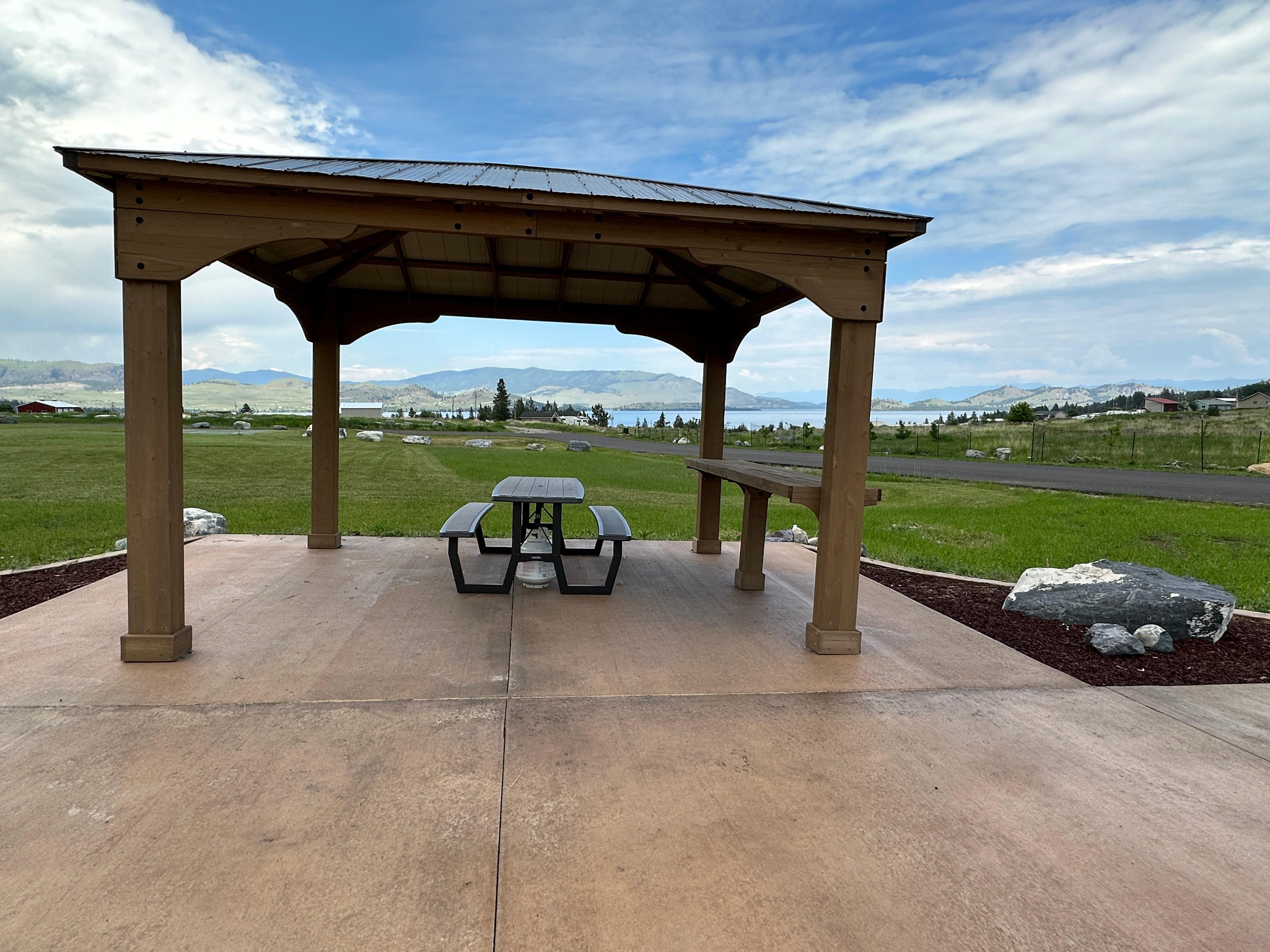 Home Sweet Home! You could be here enjoying the views from our RV lot in Big Arm, MT