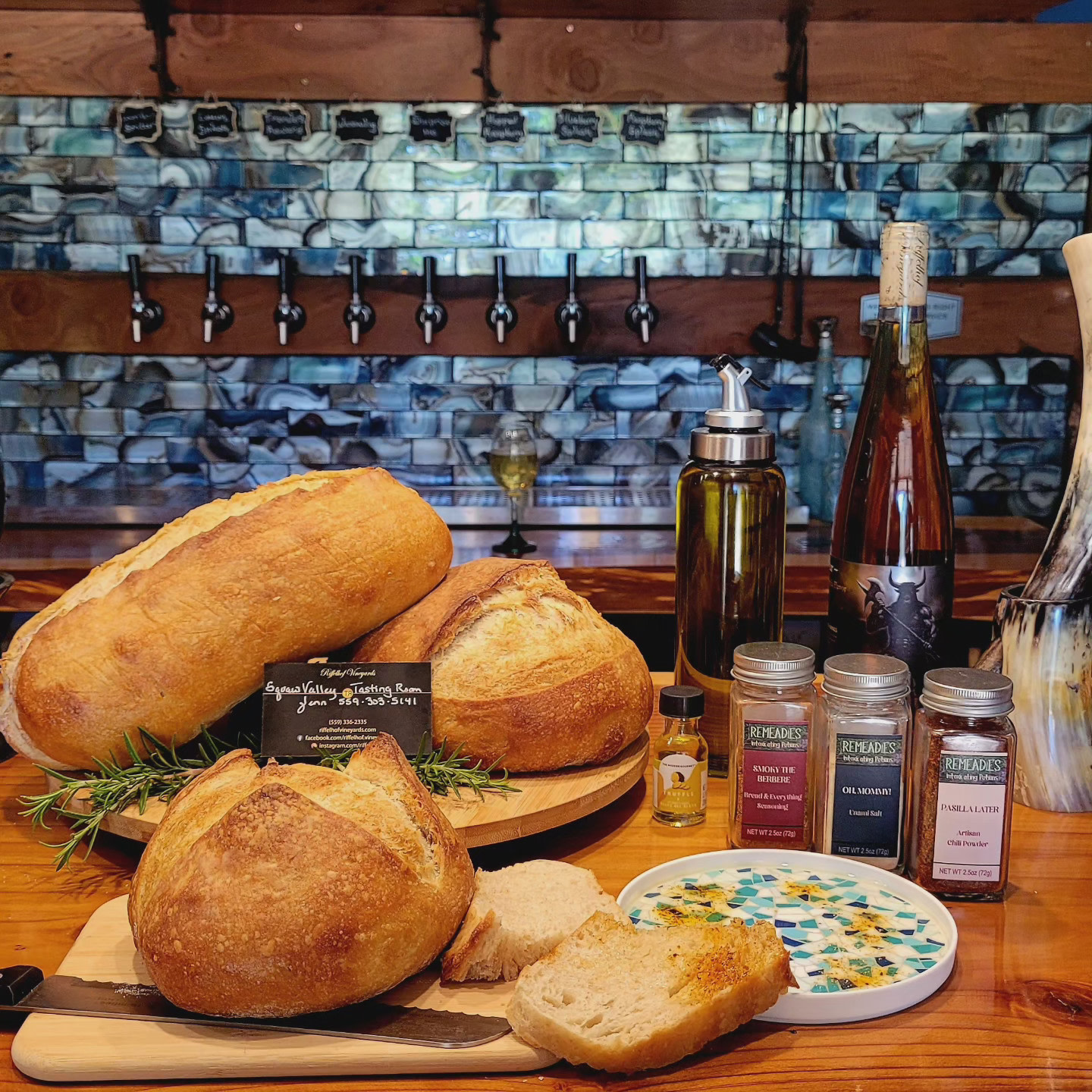 Fresh sourdough baked daily.