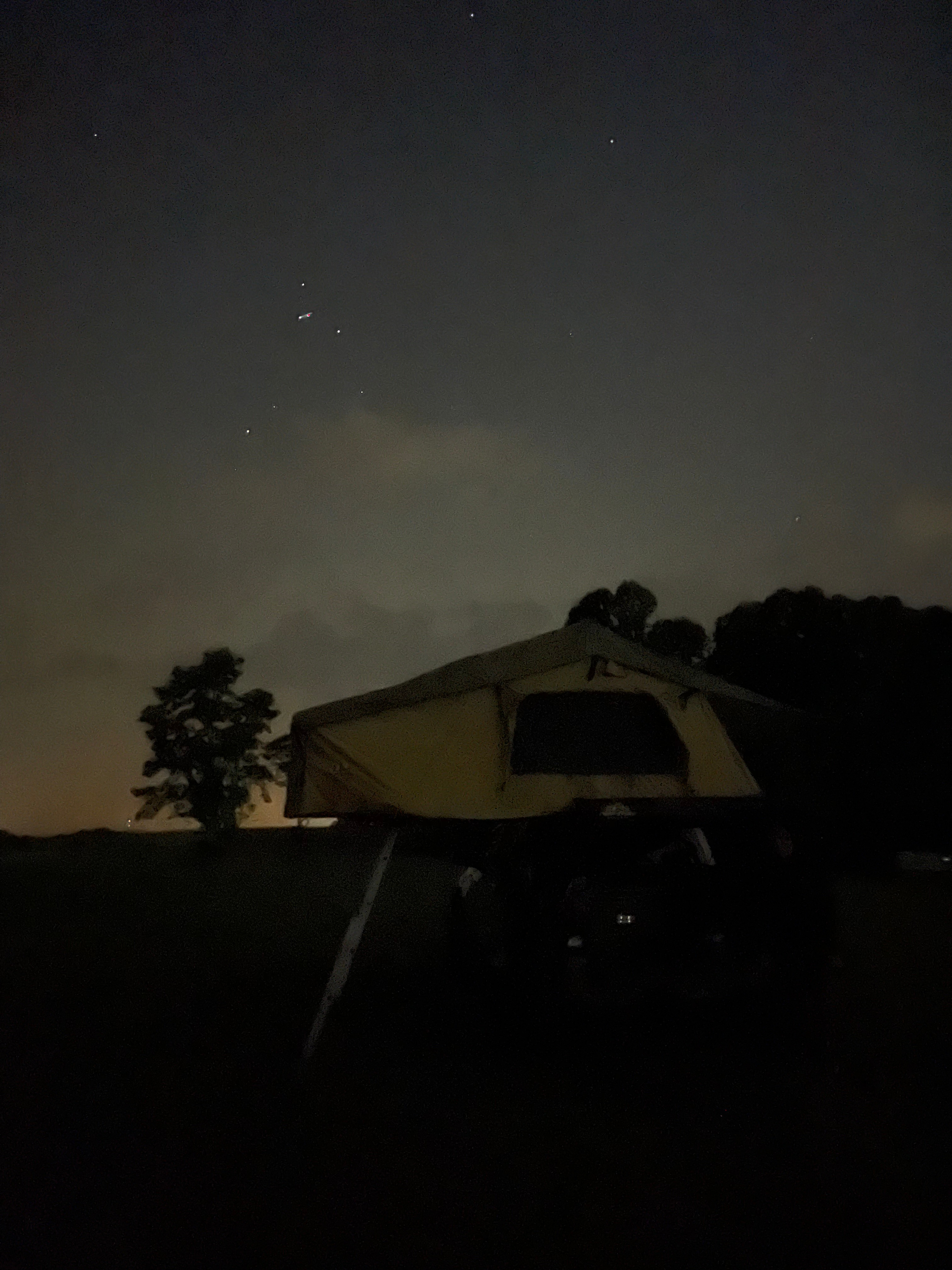 Roof Top Tent Under the Stars