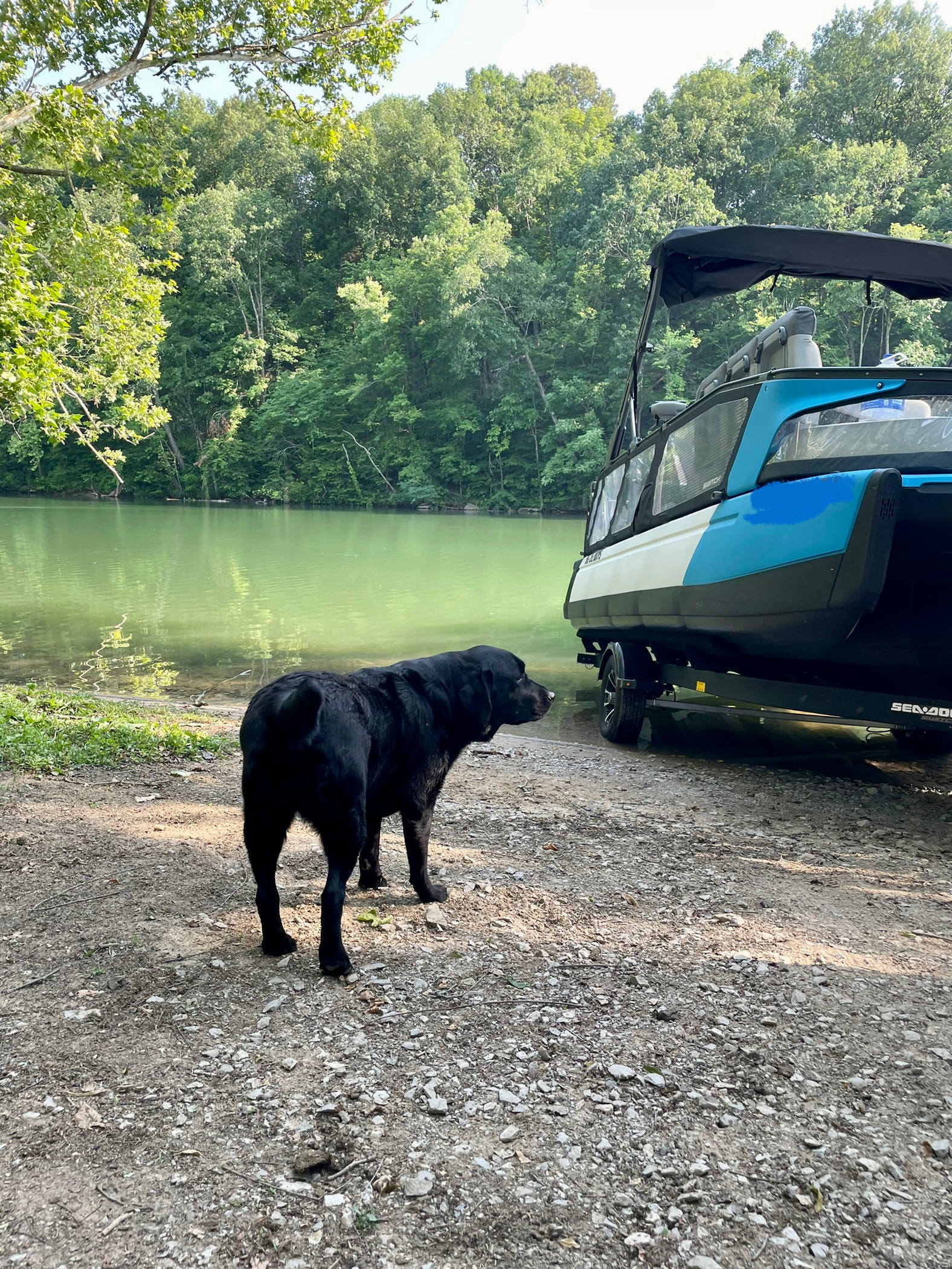 Campsite on the Caney