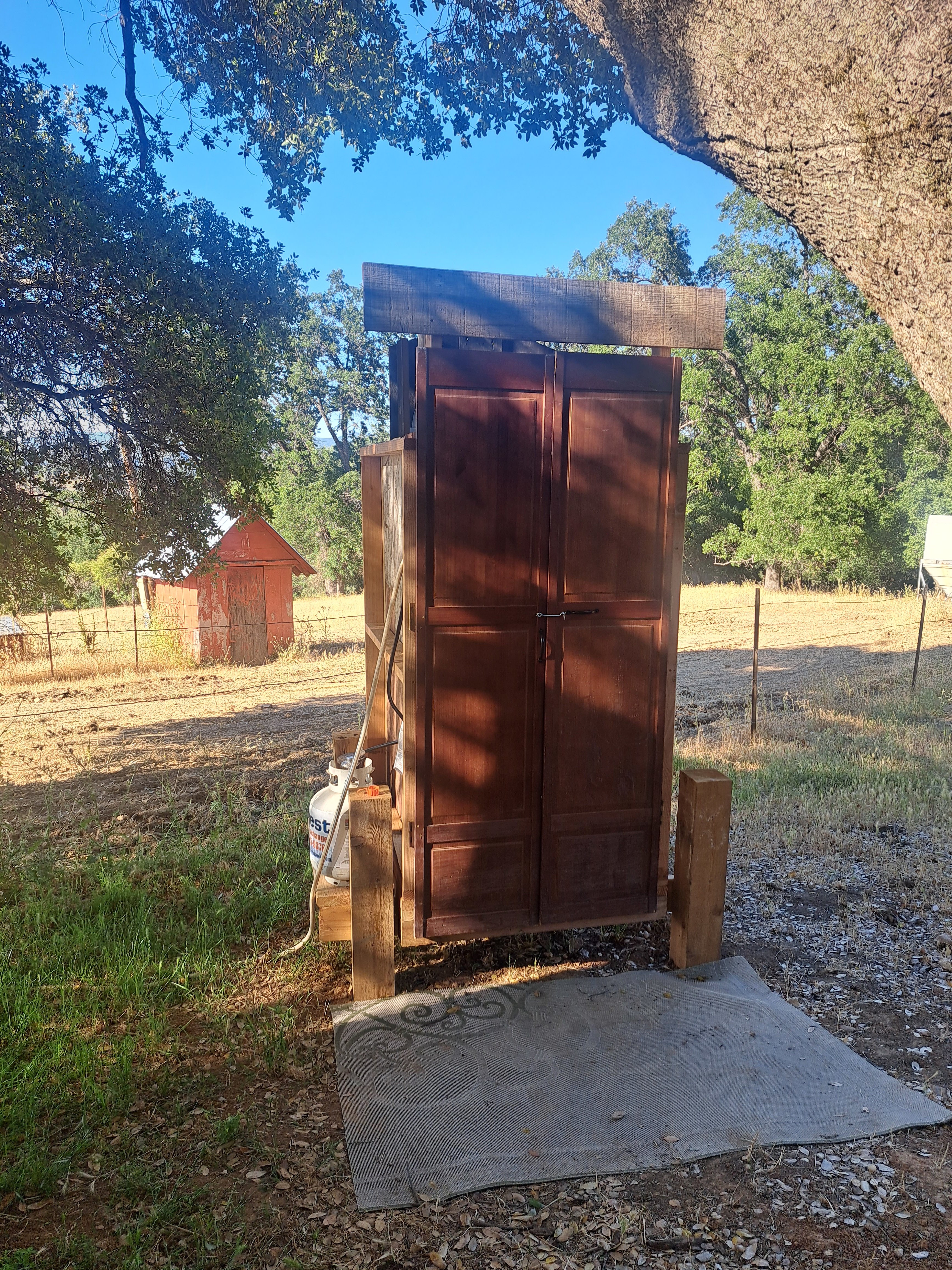 Smaller of the 2 shower houses