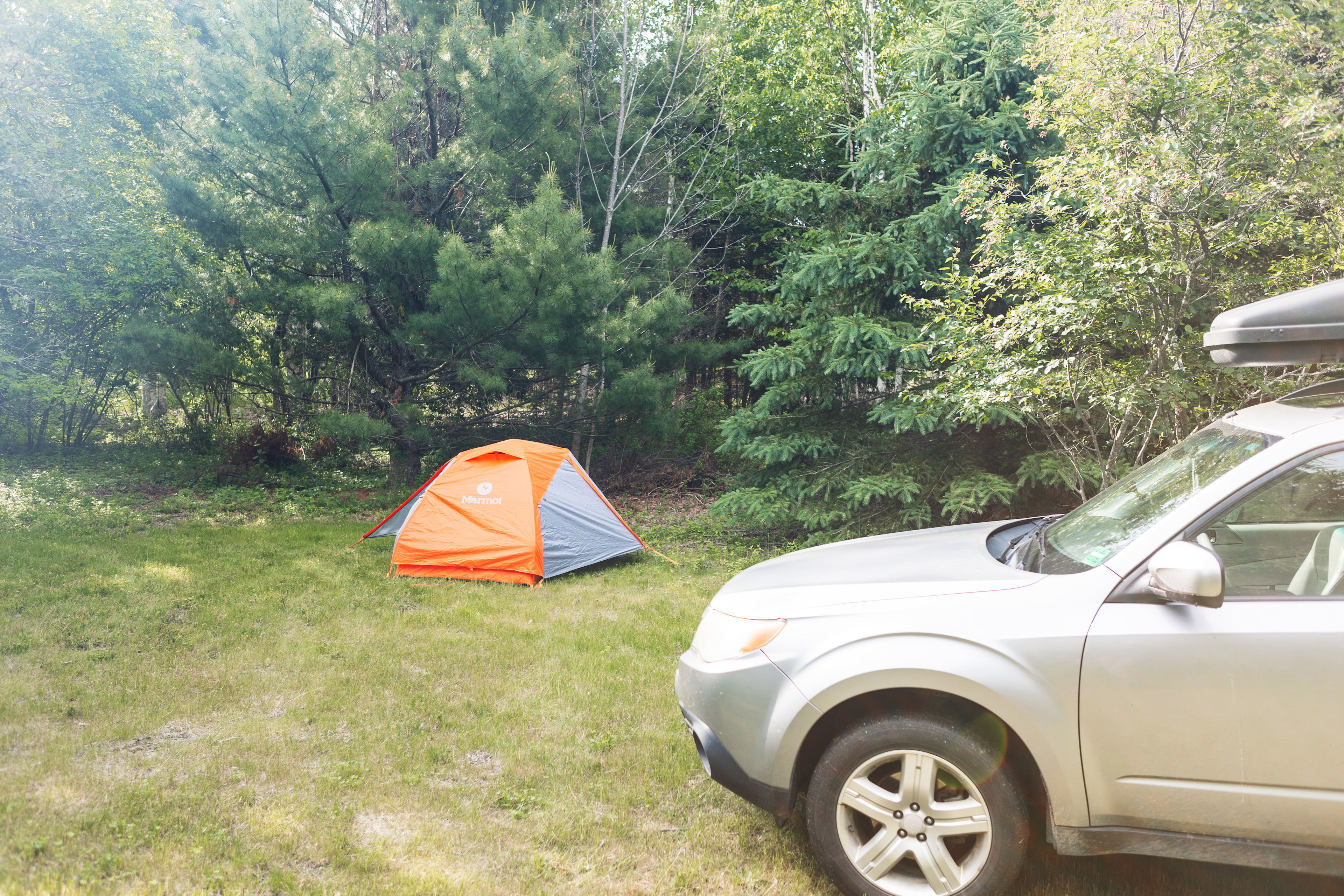 nice spot for a tent or a van 