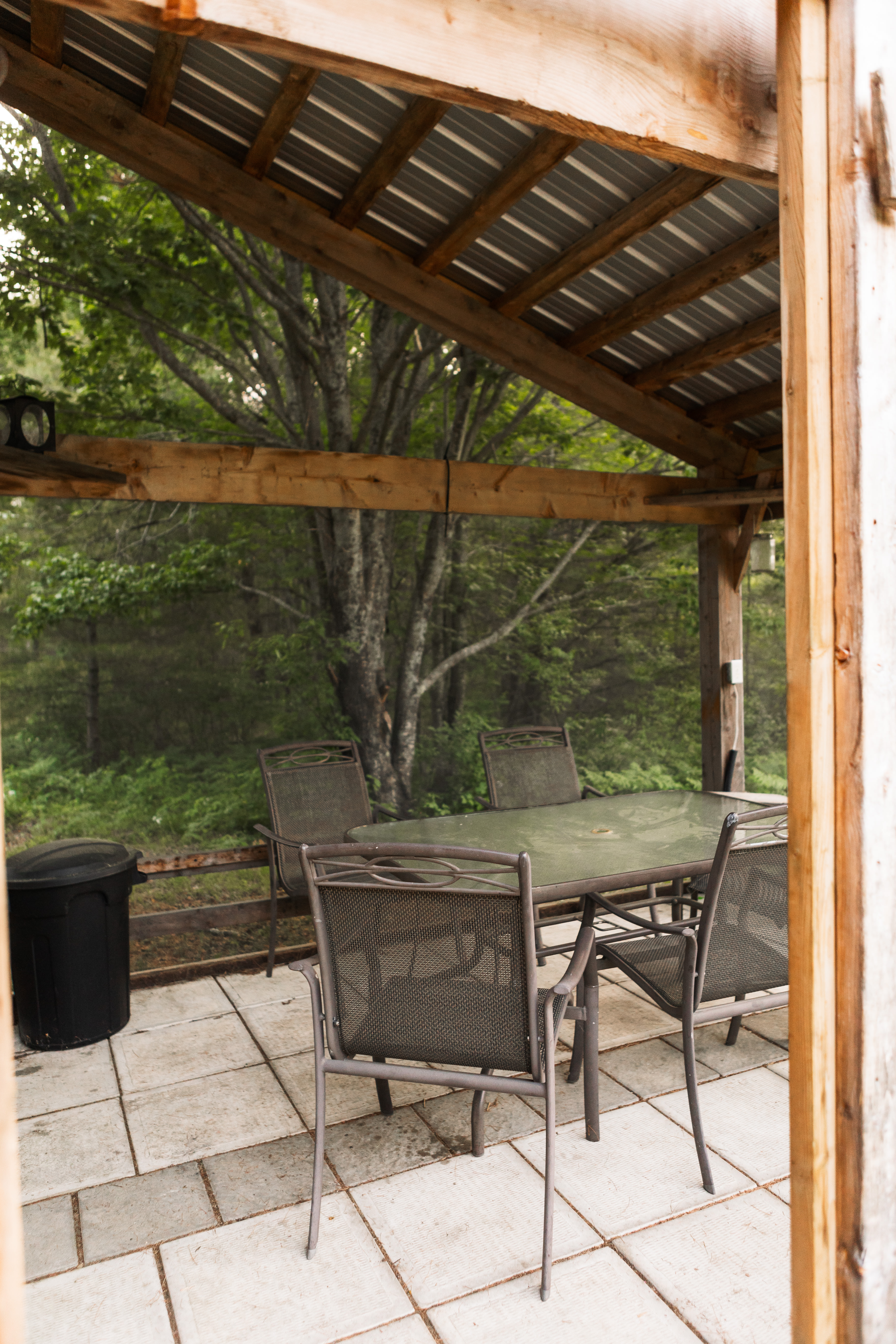 screened in area
