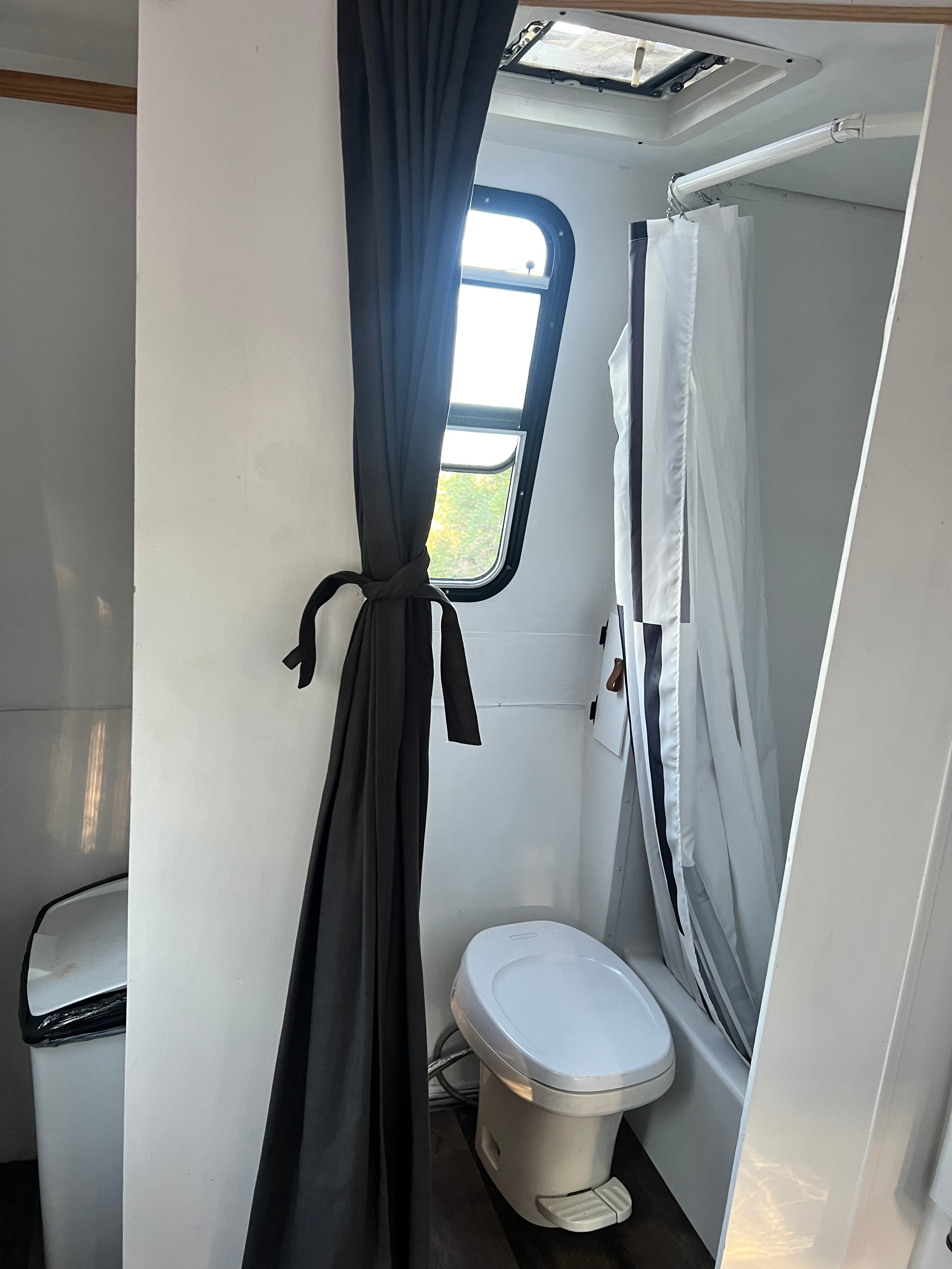 View of the bathroom area. 